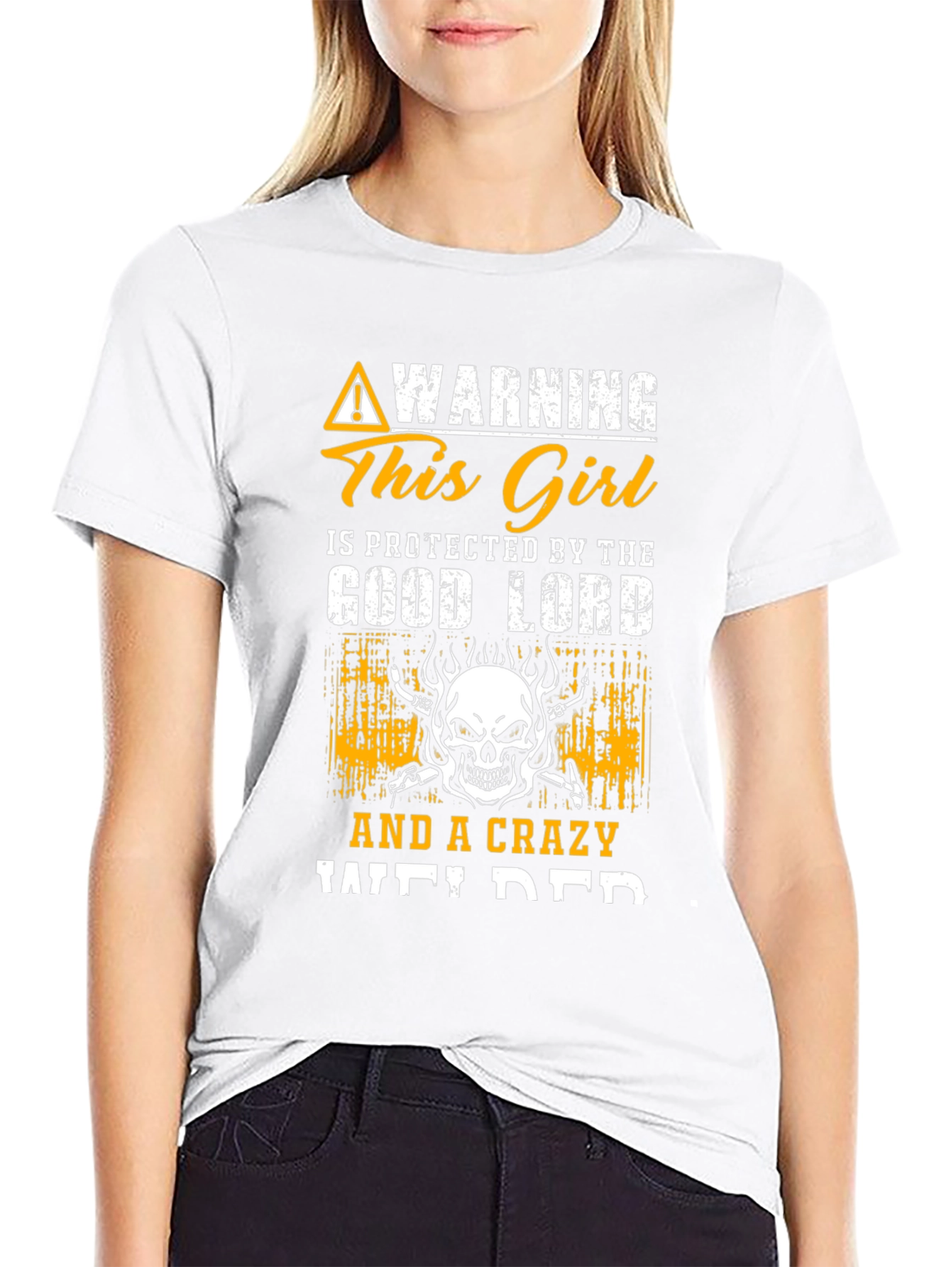 Protected Girl Welder T-Shirt