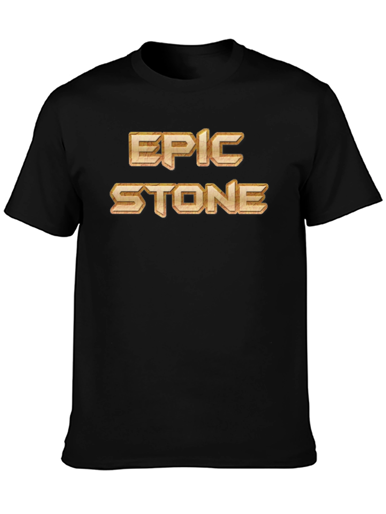 Epic Stone Graphic Tee - Black
