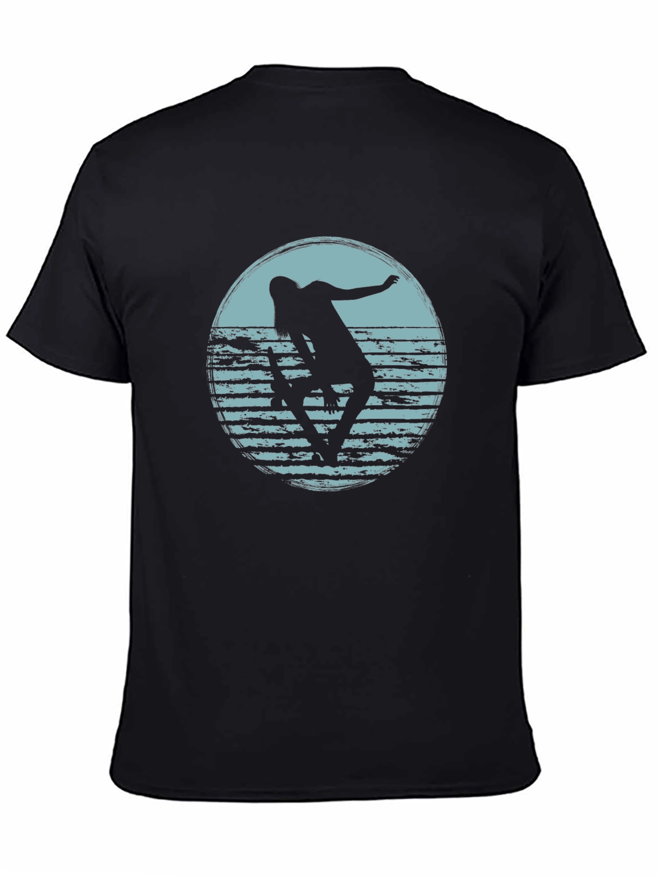 Retro Skateboarder Tee - Cool Graphic T-Shirt