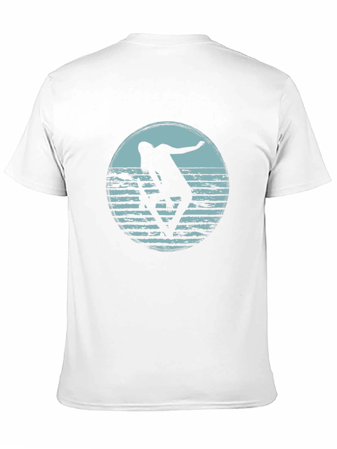Retro Skateboarder Tee - Cool Graphic T-Shirt