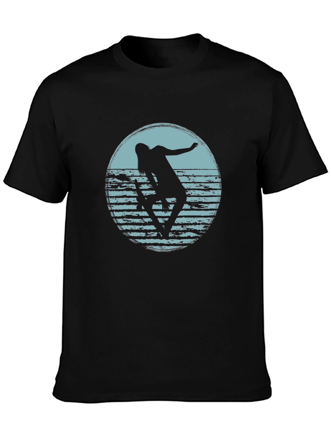 Retro Skateboarder Tee - Cool Graphic T-Shirt