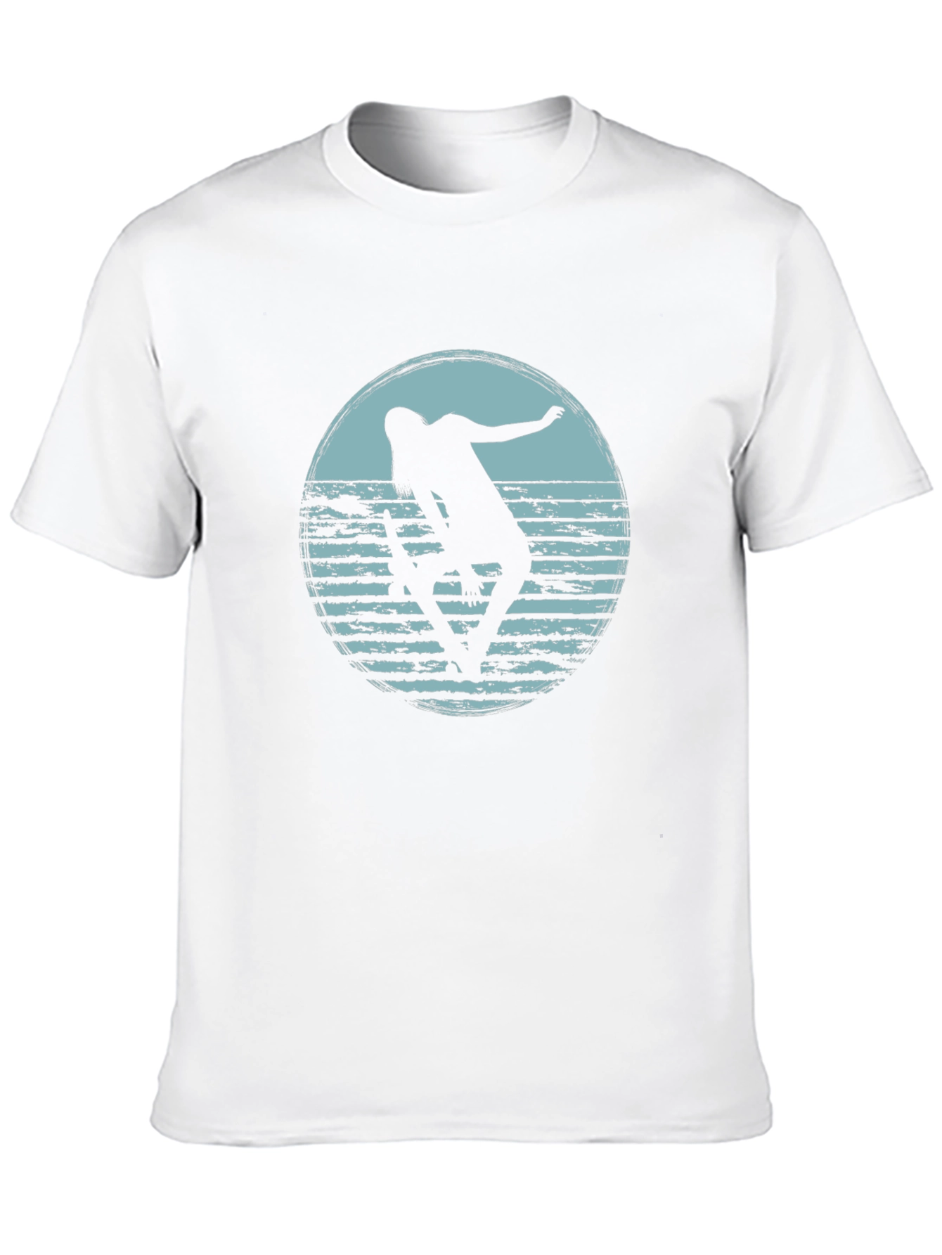 Retro Skateboarder Tee - Cool Graphic T-Shirt