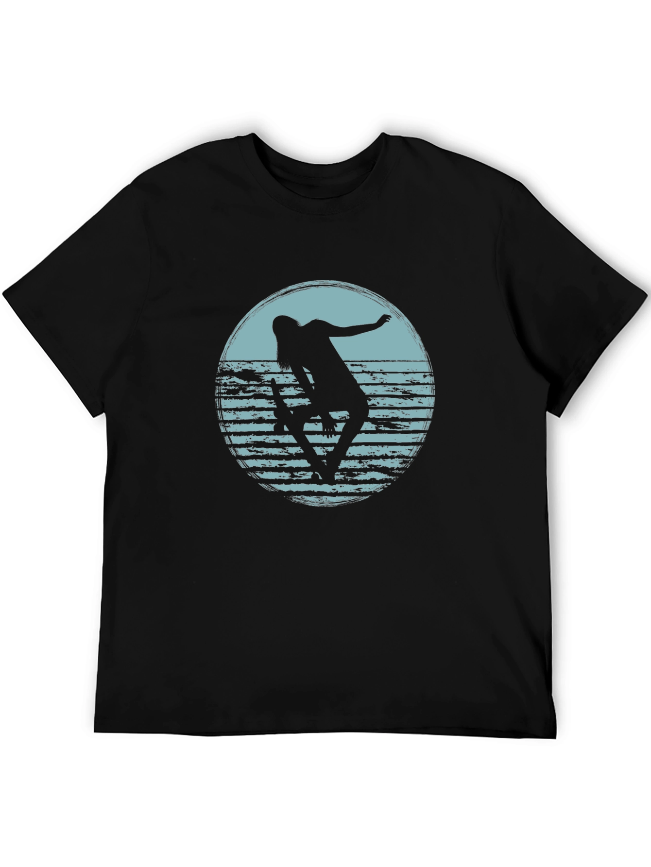 Retro Skateboarder Tee - Cool Graphic T-Shirt