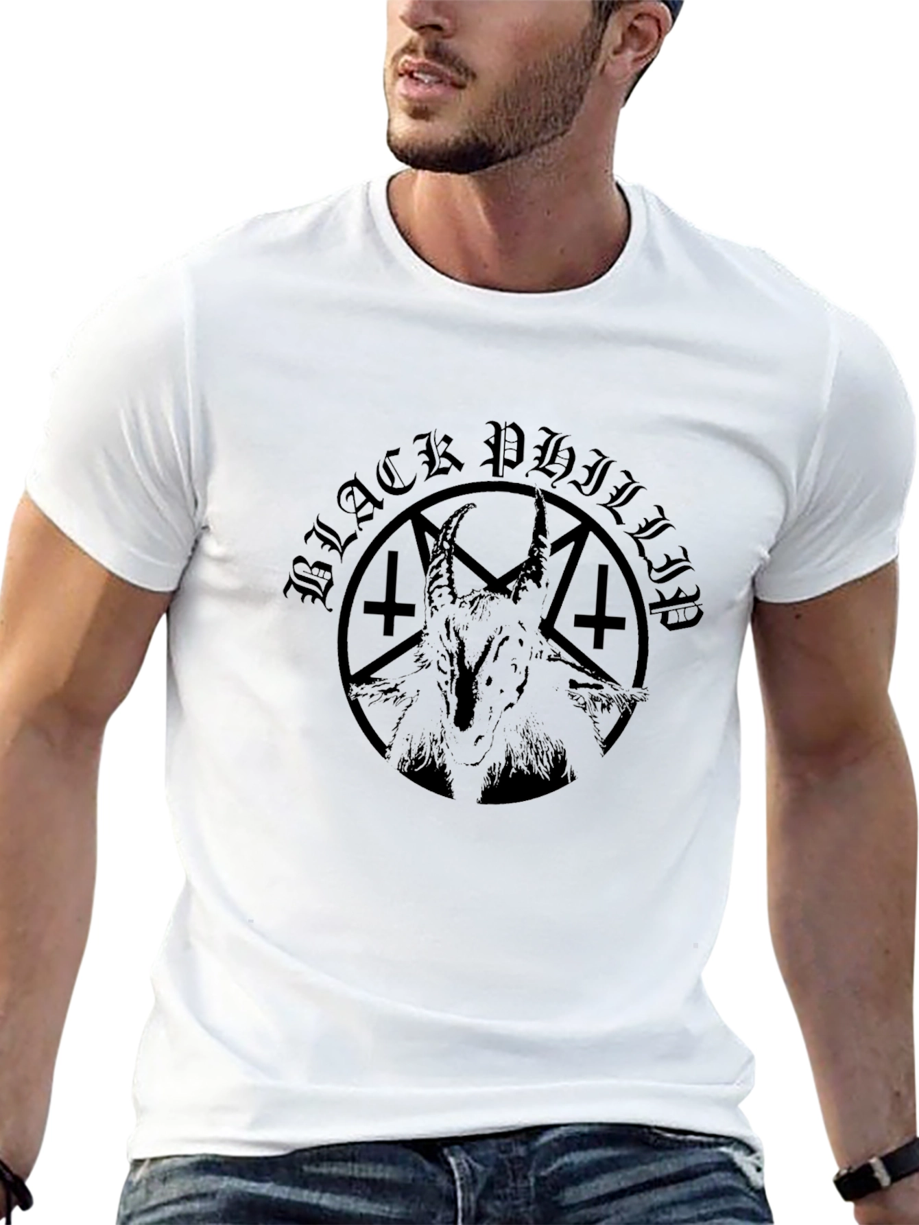 Black Philip T-Shirt - Satanic Goat Tee
