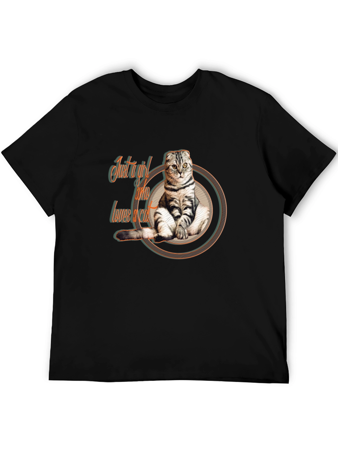 Just a Girl Who Loves Cats T-Shirt