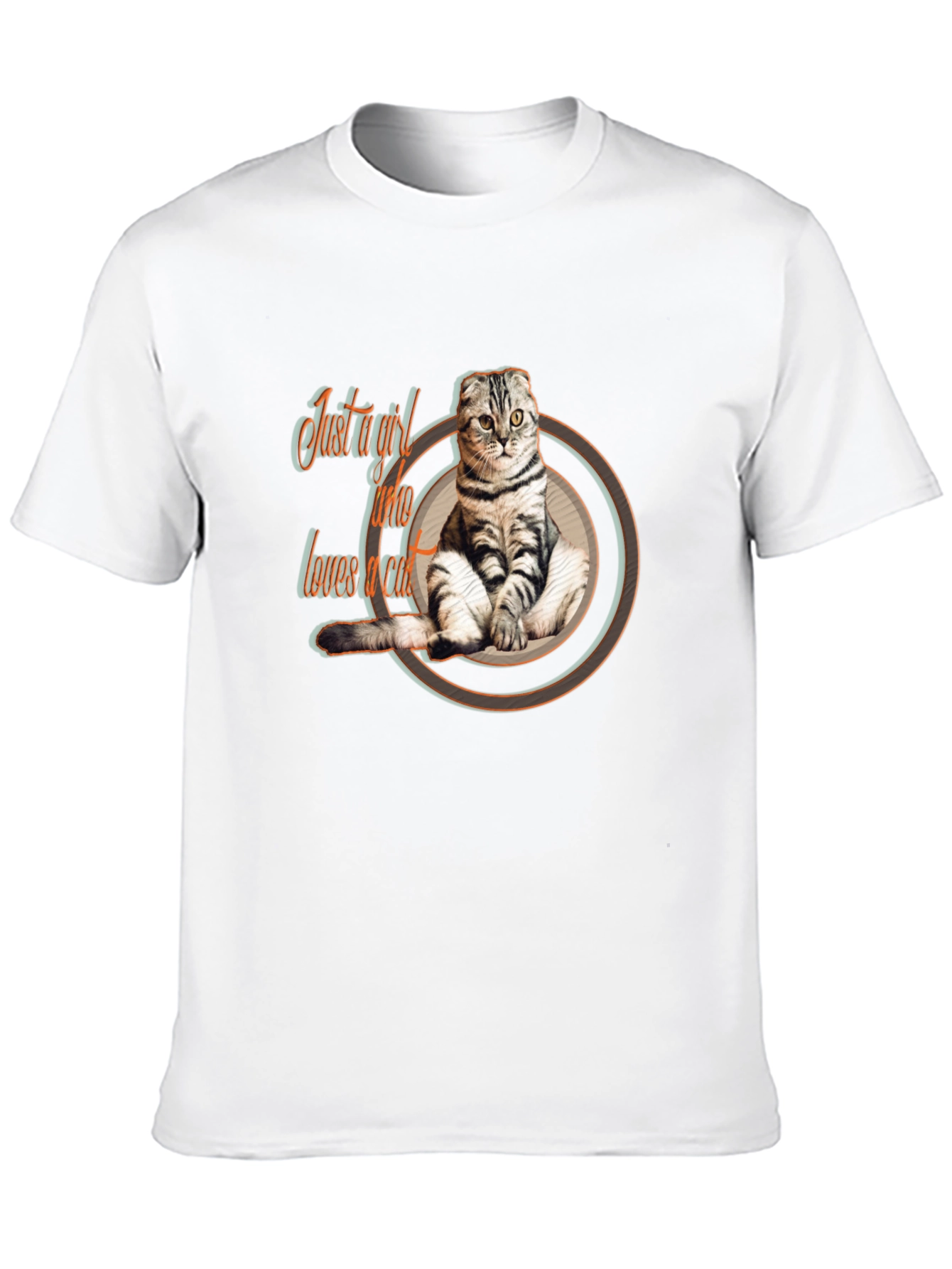 Just a Girl Who Loves Cats T-Shirt