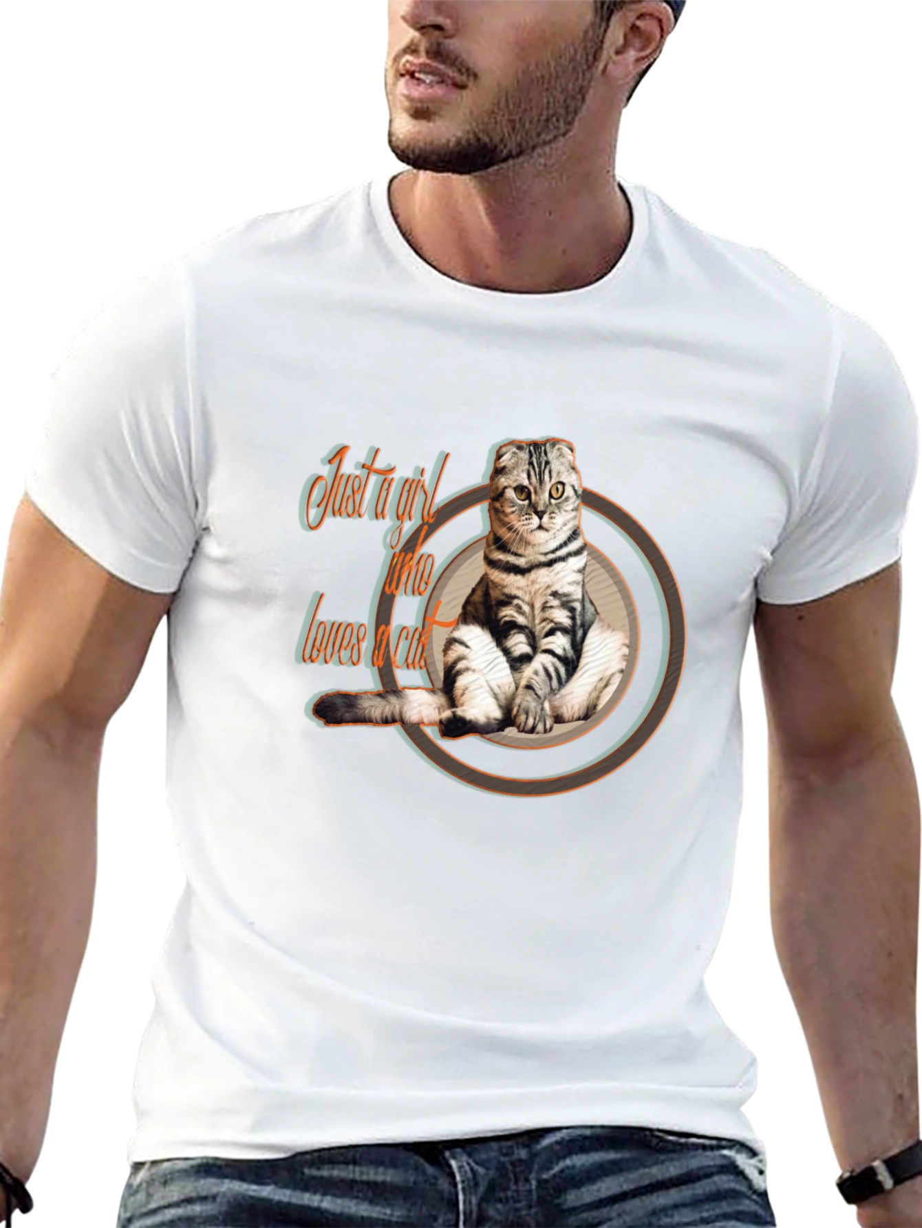 Just a Girl Who Loves Cats T-Shirt