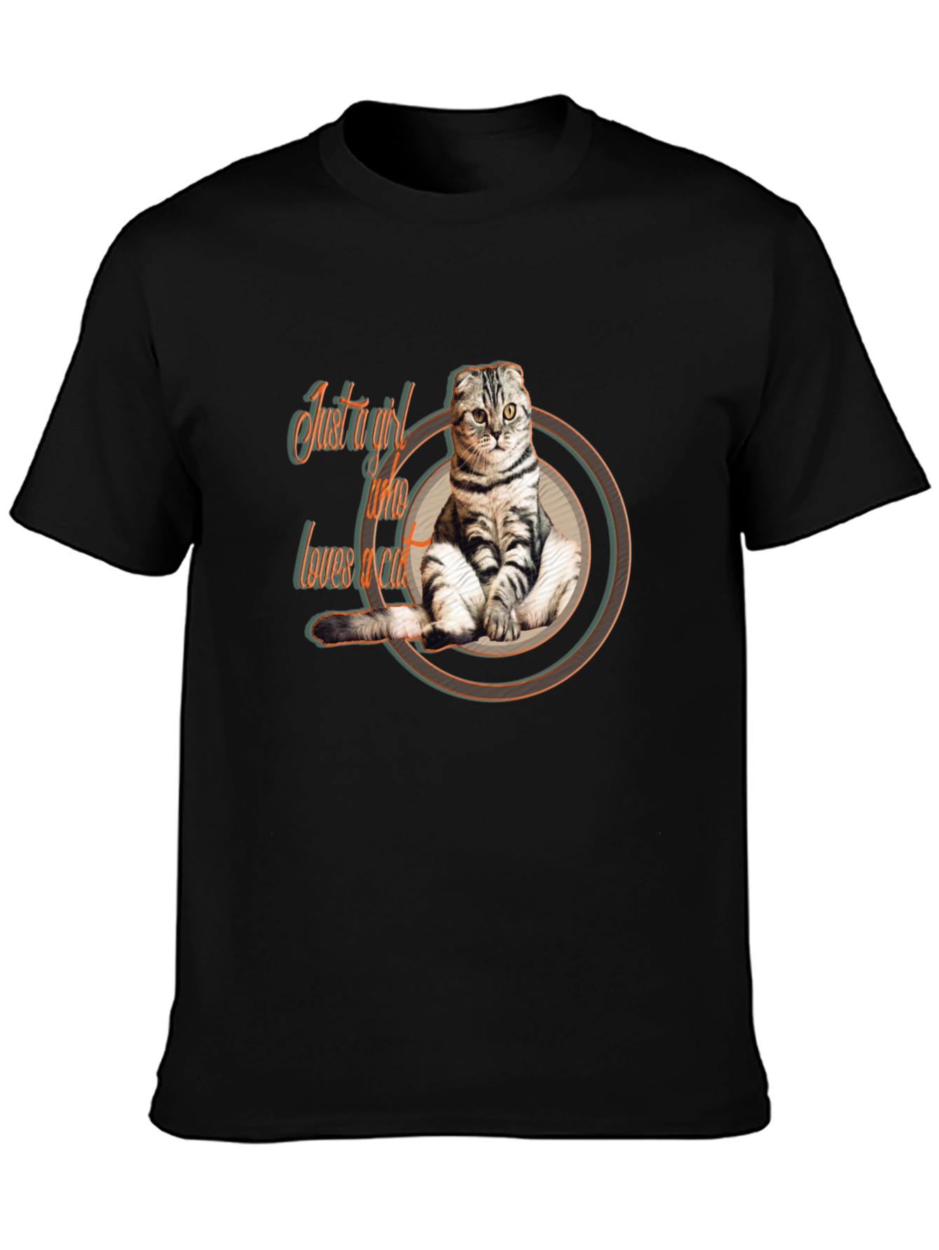 Just a Girl Who Loves Cats T-Shirt
