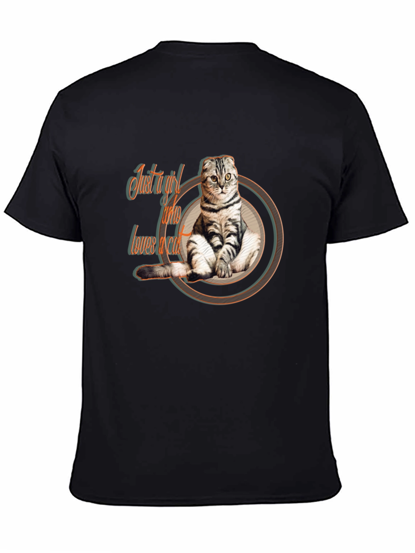 Just a Girl Who Loves Cats T-Shirt