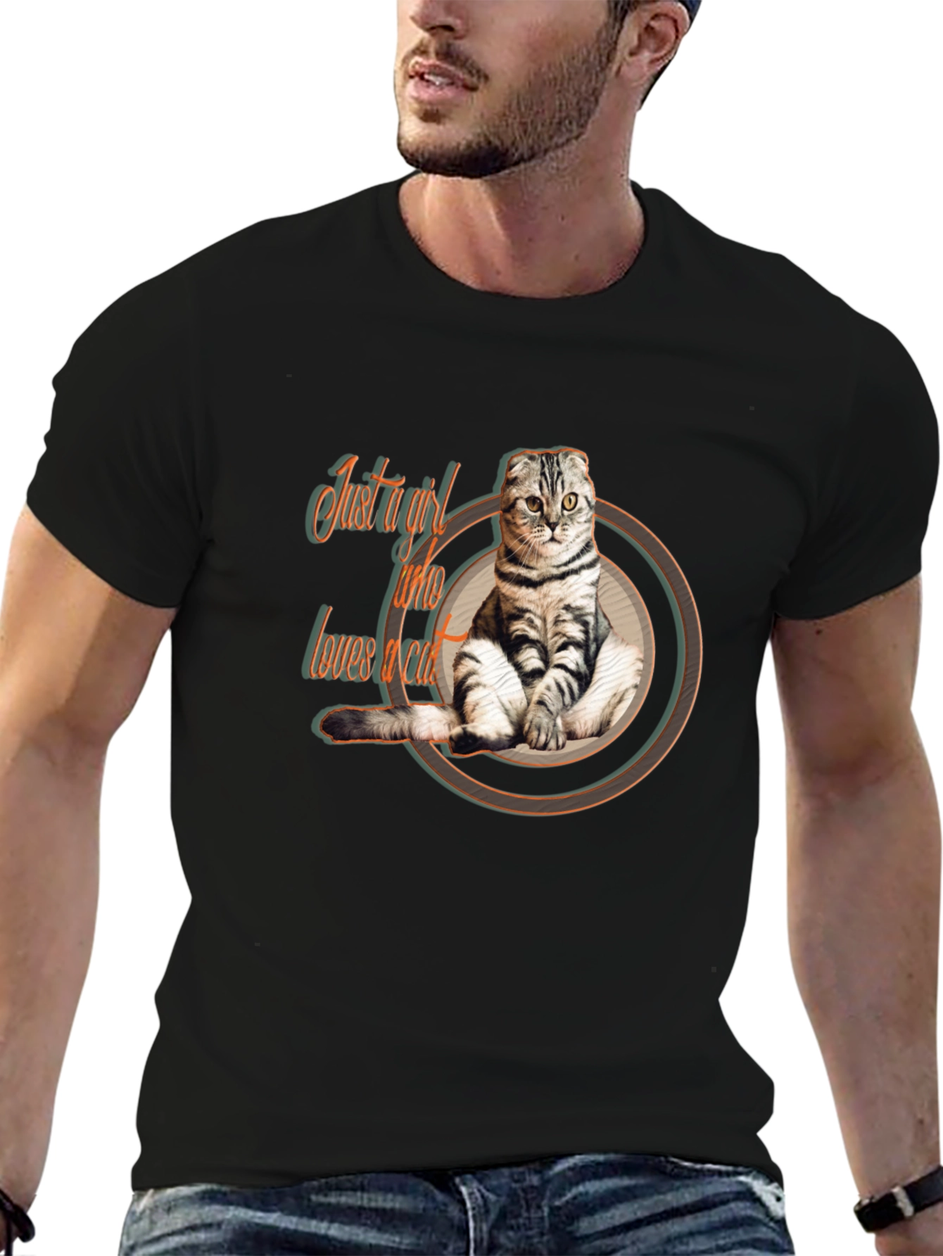 Just a Girl Who Loves Cats T-Shirt