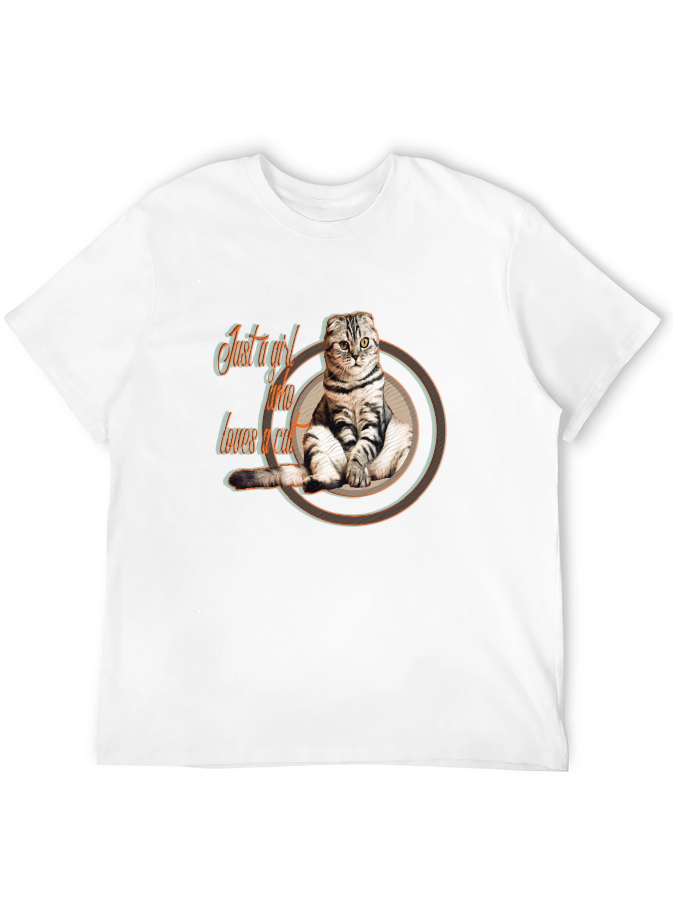 Just a Girl Who Loves Cats T-Shirt
