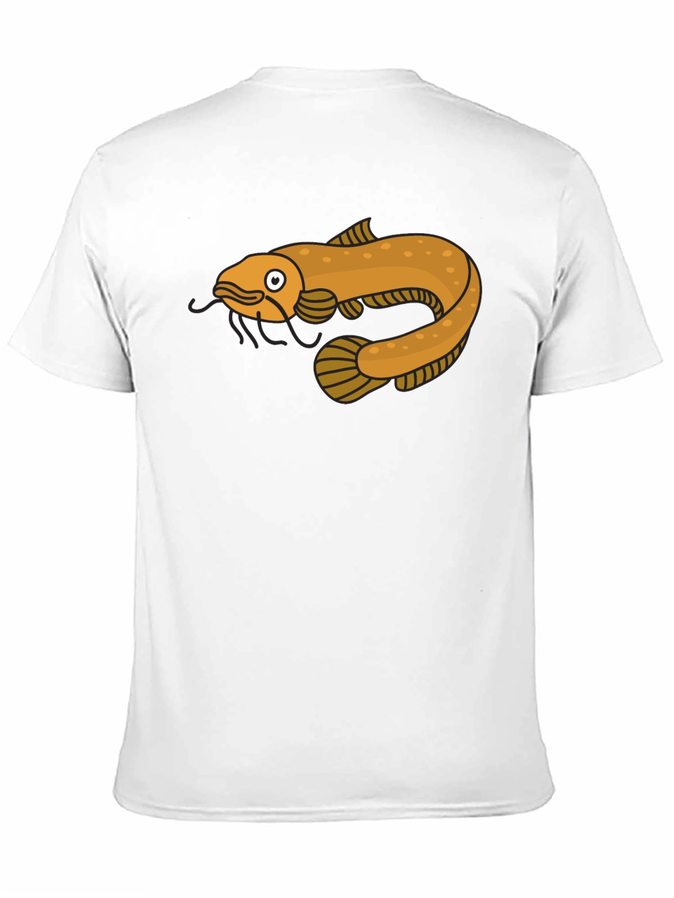Cool Catfish Graphic T-Shirt - Black Cotton Tee
