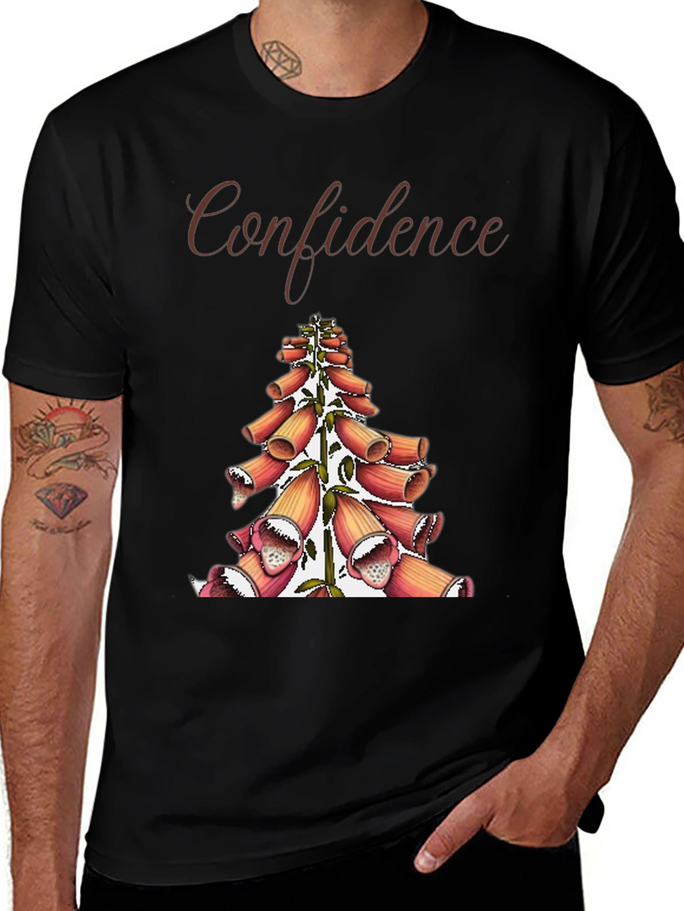 Confidence Flower Graphic Tee