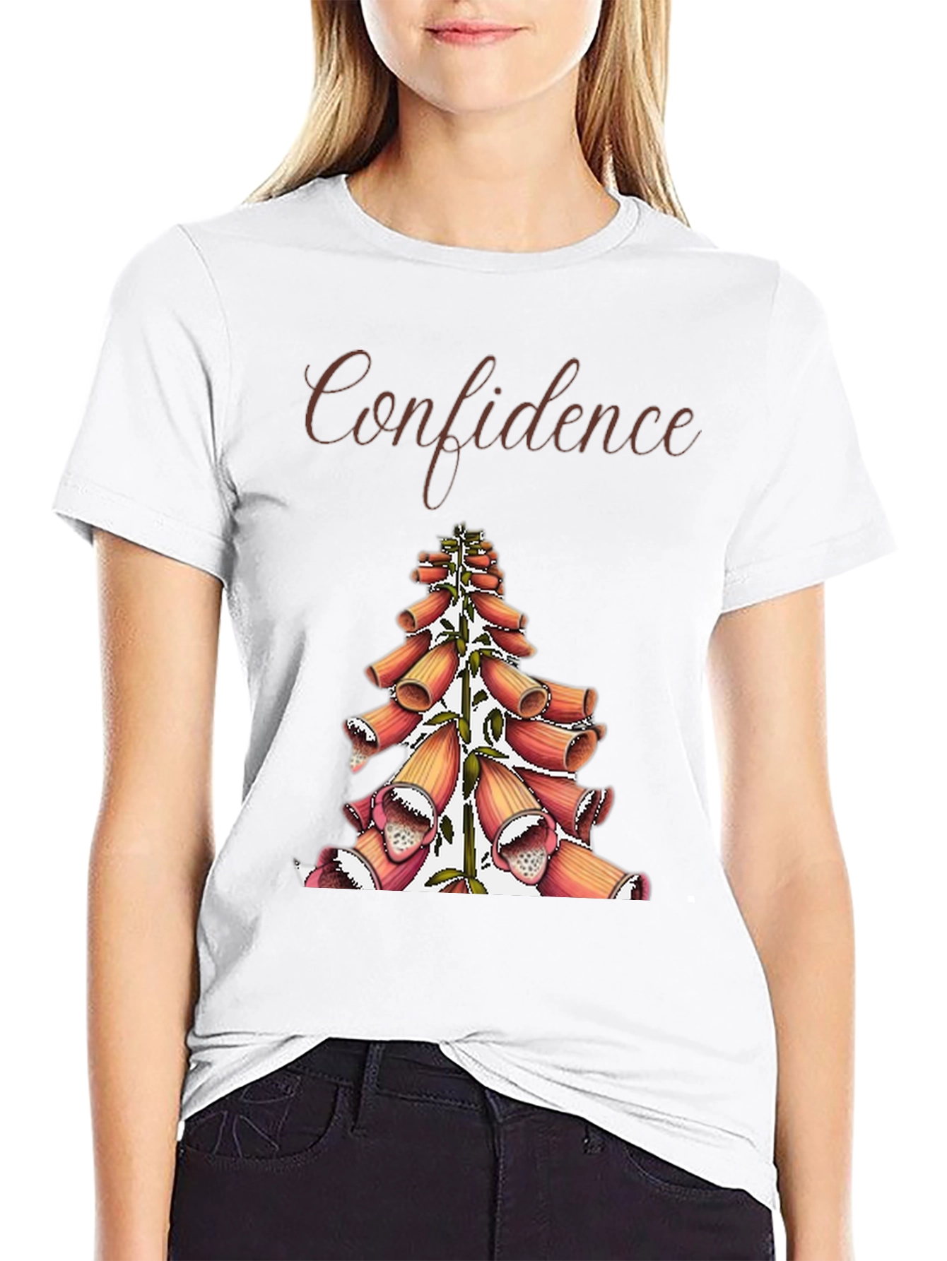 Confidence Flower Graphic Tee