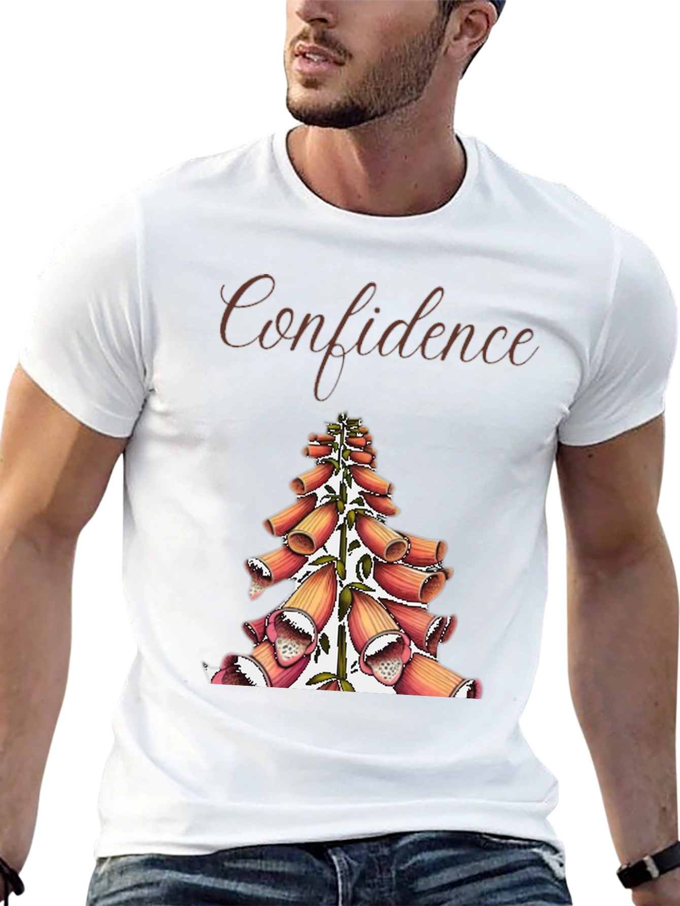 Confidence Flower Graphic Tee
