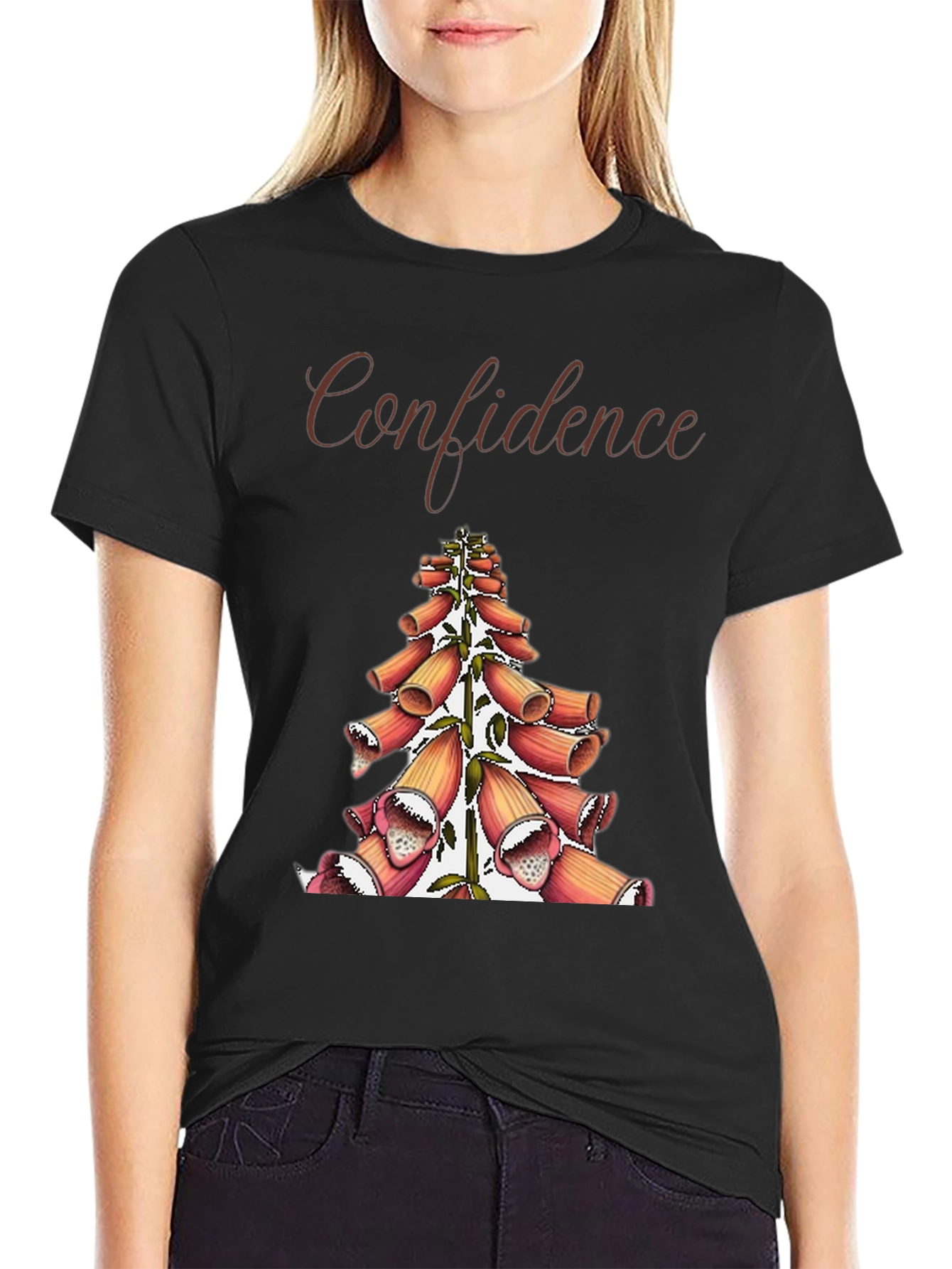 Confidence Flower Graphic Tee