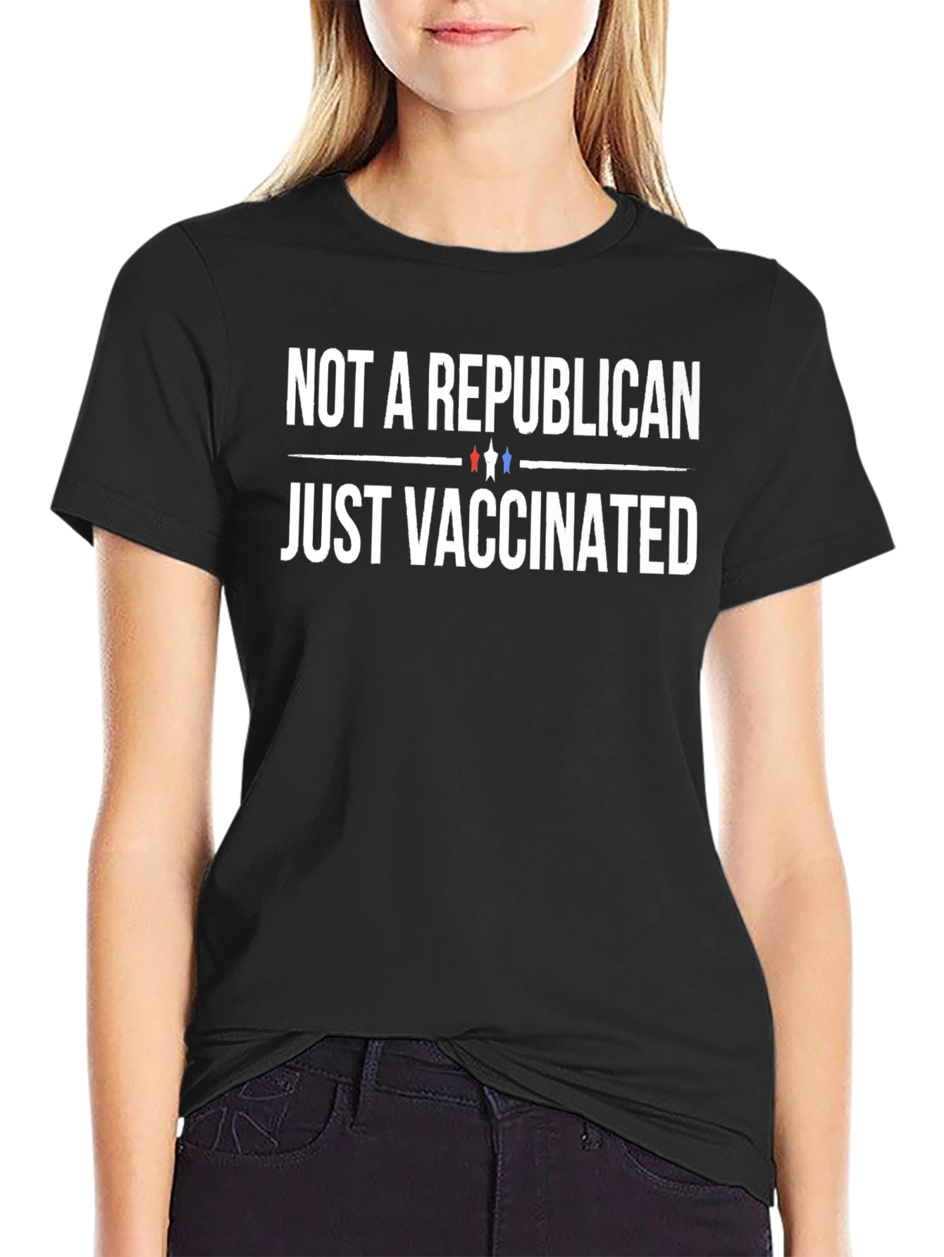 Not a Republican Just Vaccinated T-Shirt