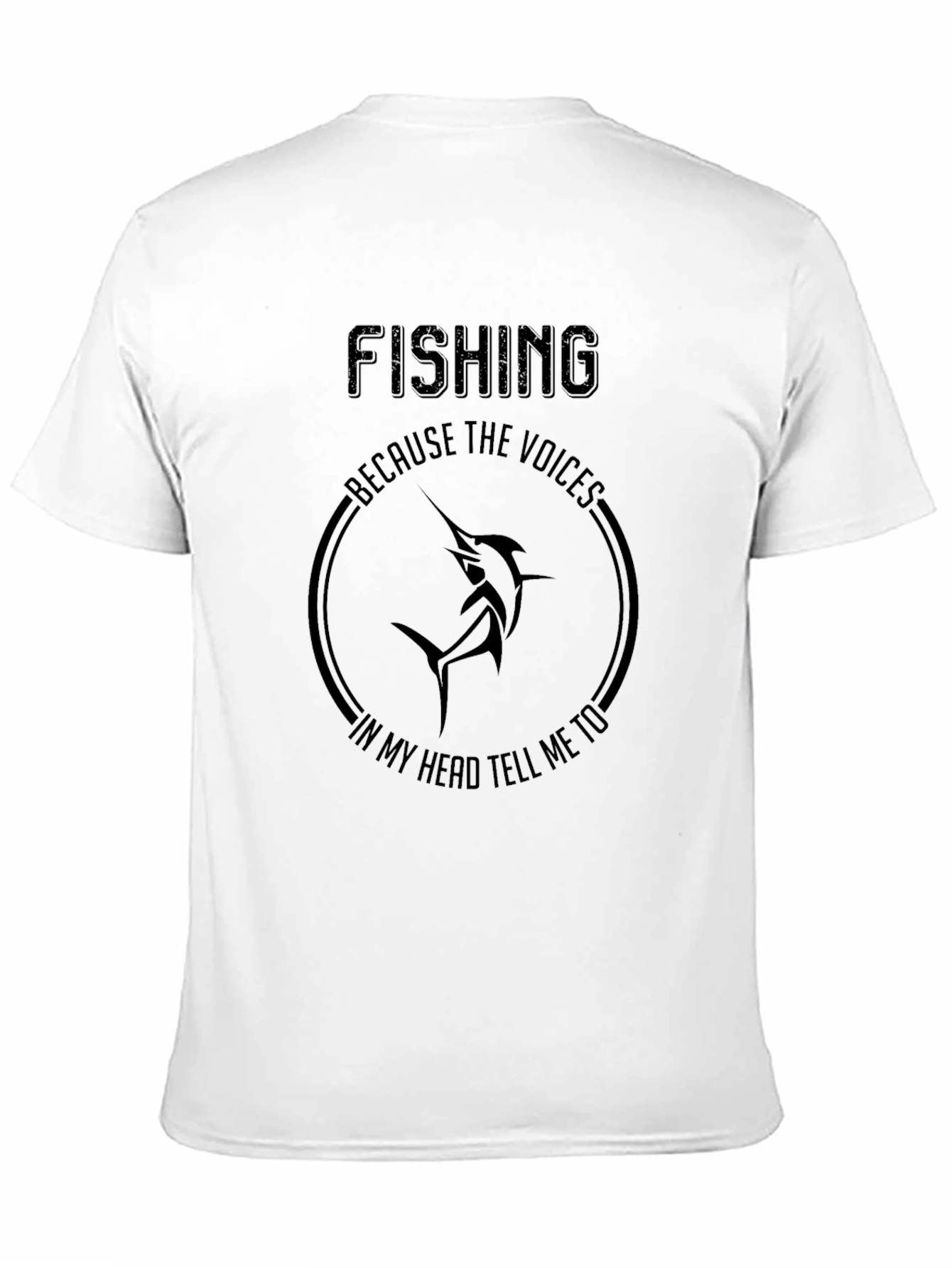 Fishing Voices Graphic T-Shirt