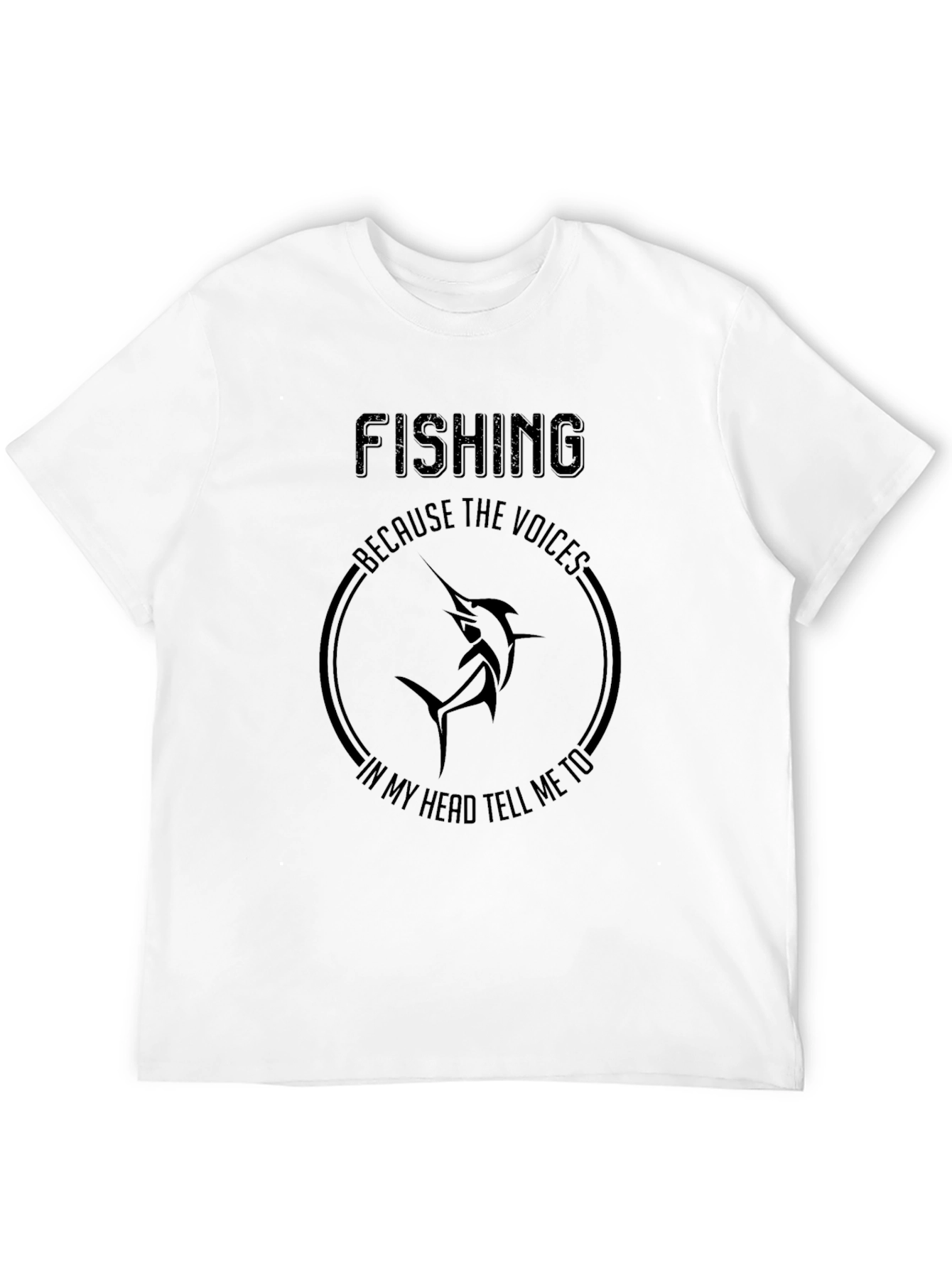 Fishing Voices Graphic T-Shirt
