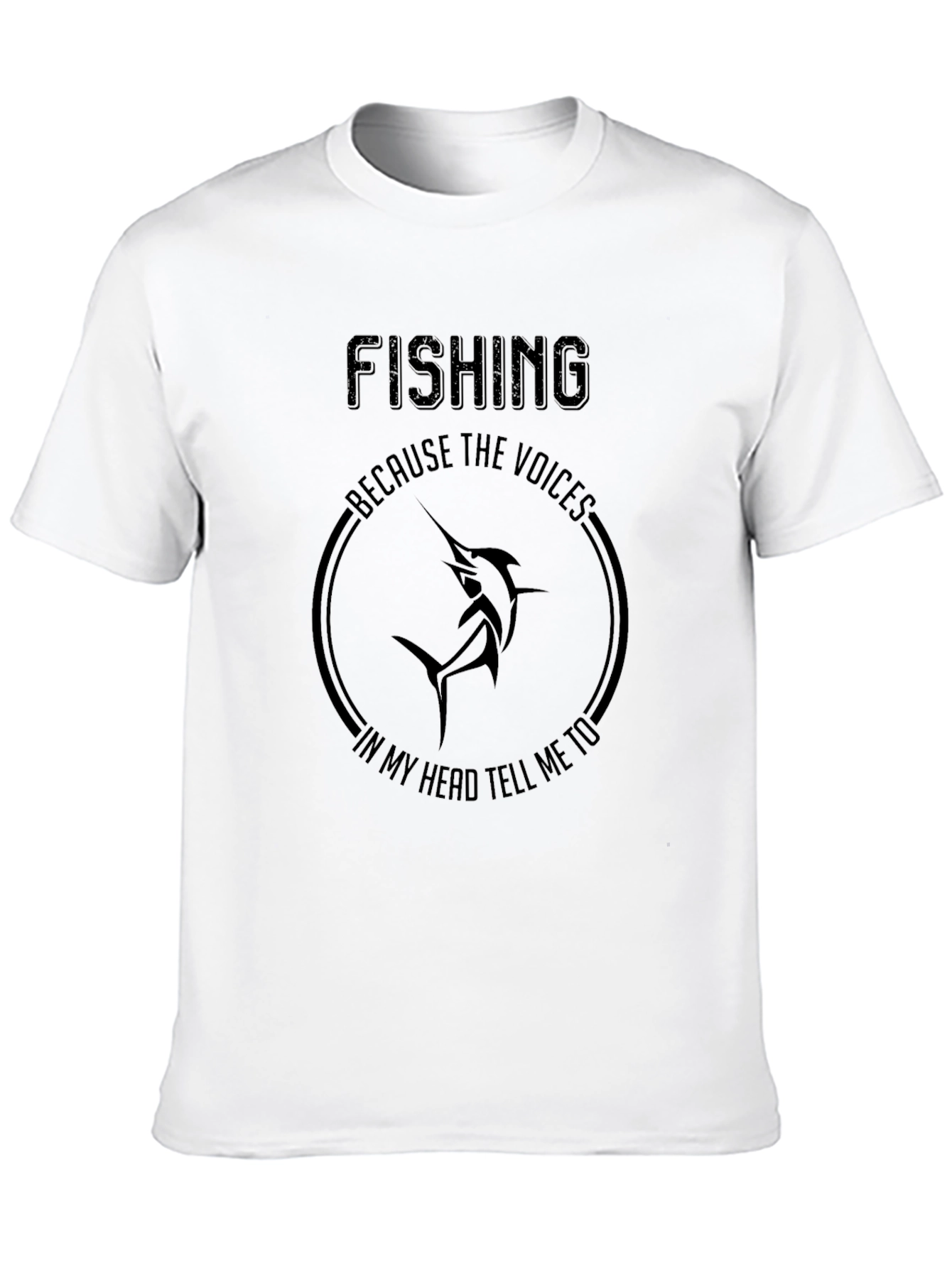 Fishing Voices Graphic T-Shirt