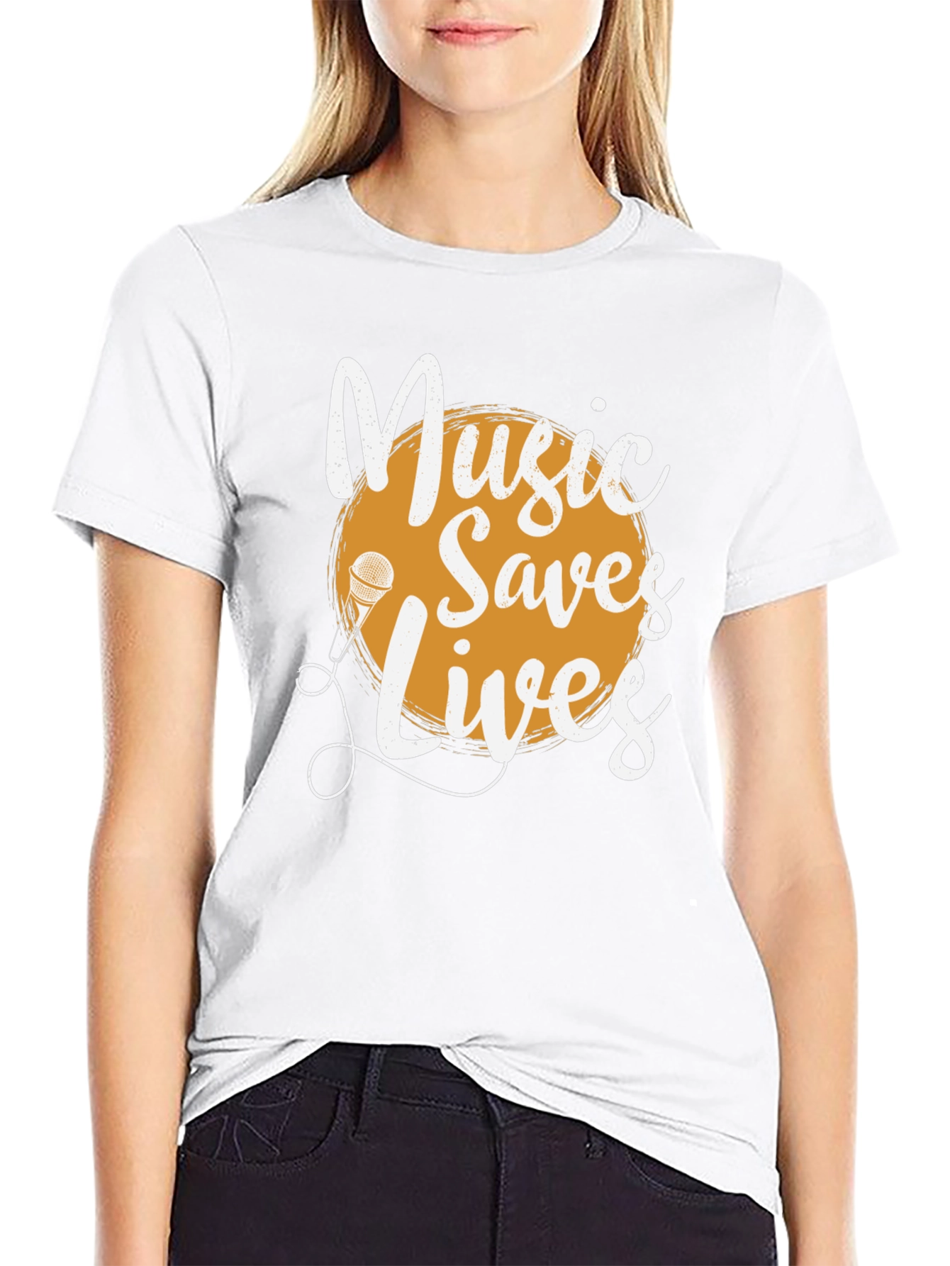 Music Saves Lives Graphic Tee