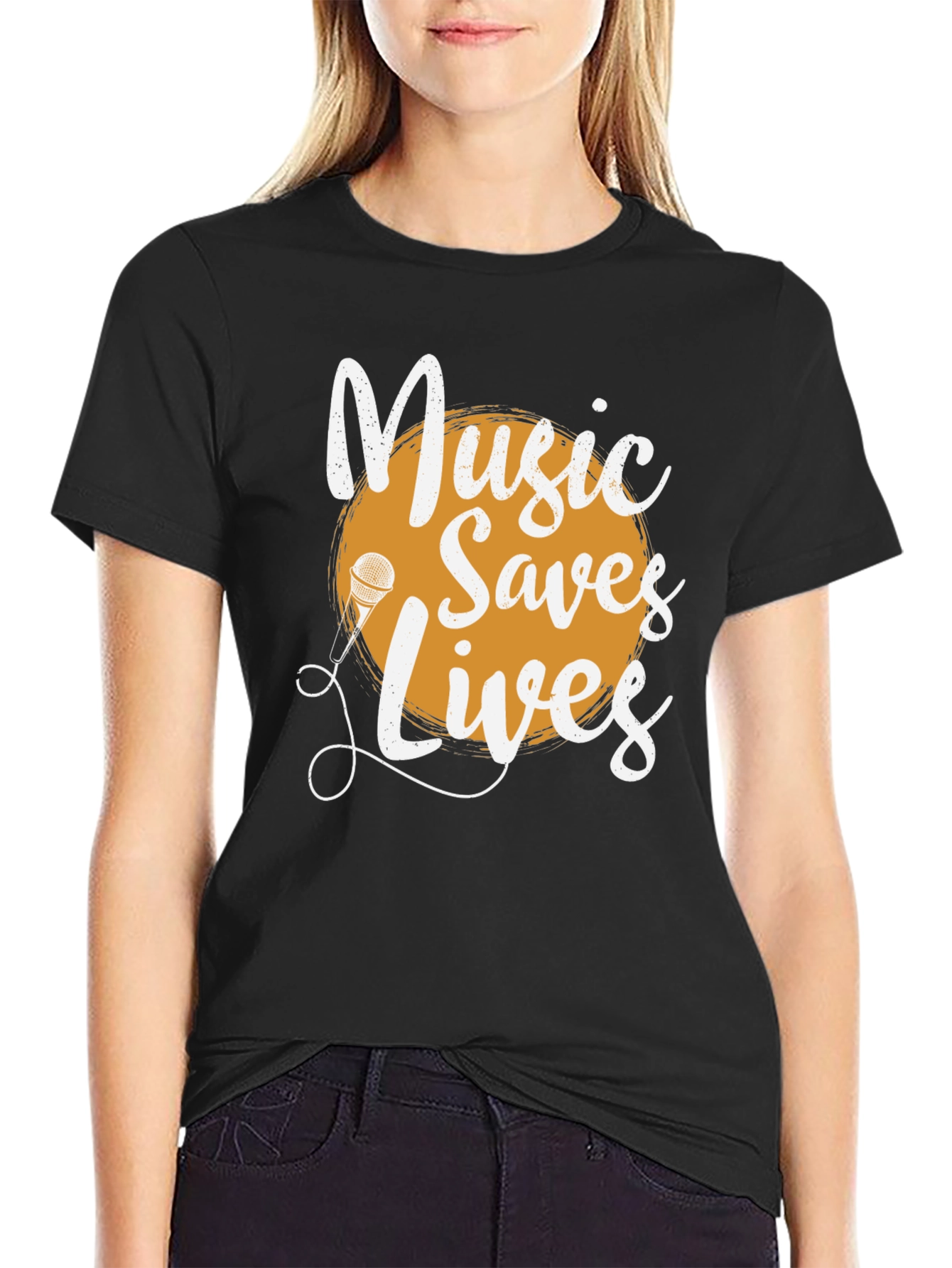 Music Saves Lives Graphic Tee