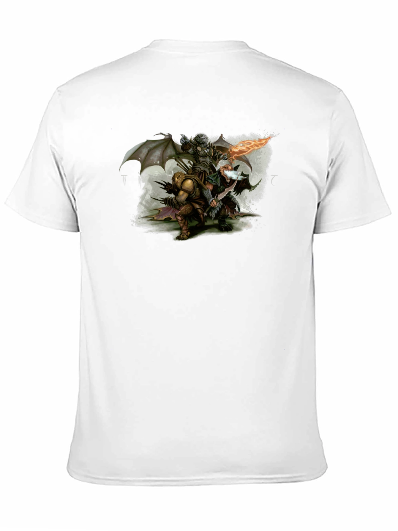 Fantasy Warriors Black T-Shirt