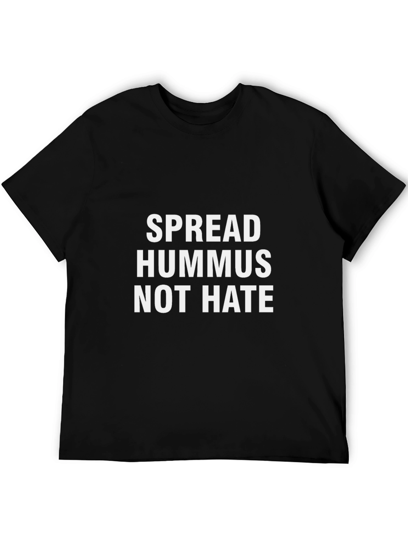 Spread Hummus Not Hate Graphic Tee