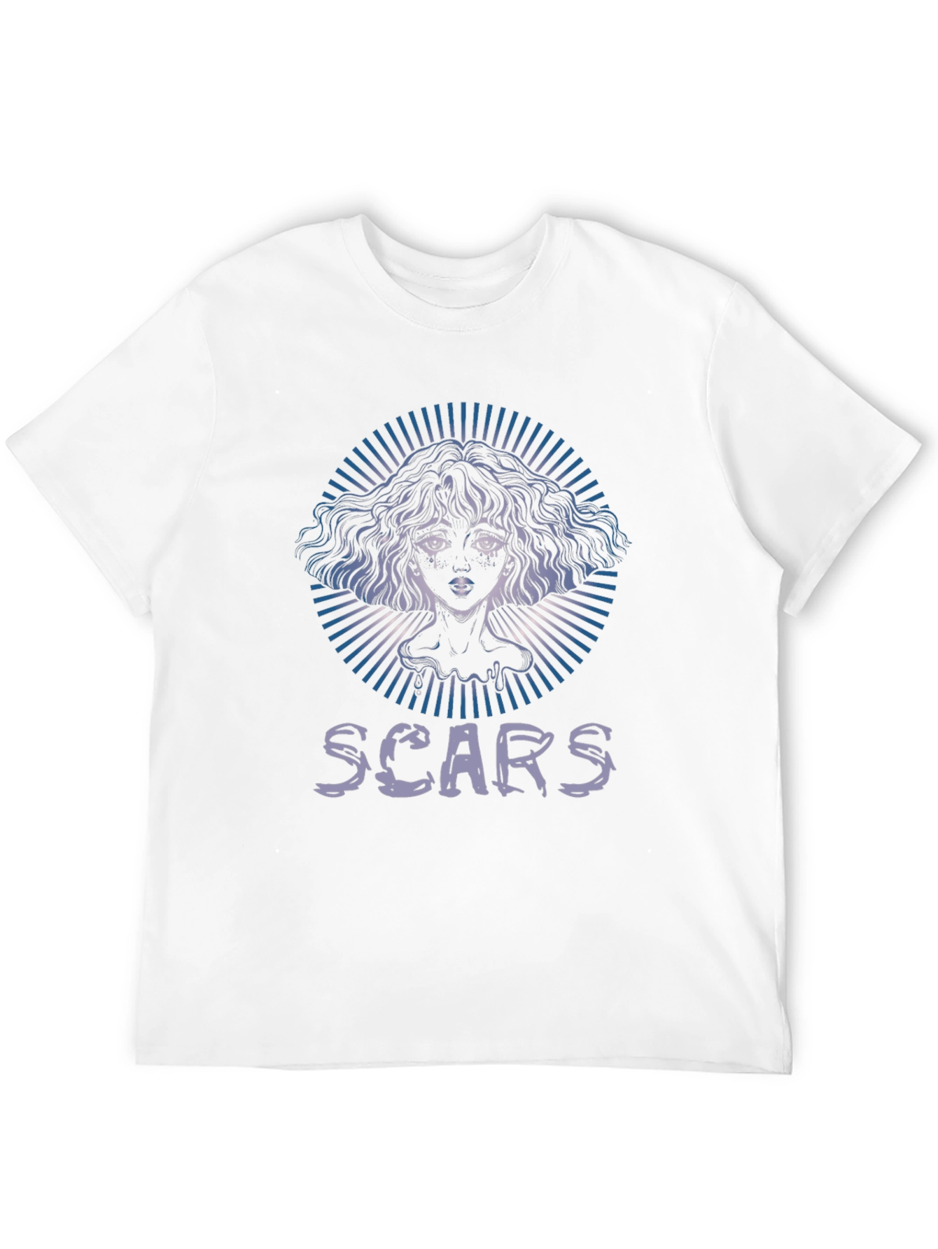 Scars Graphic Tee - Unisex Black Cotton Shirt