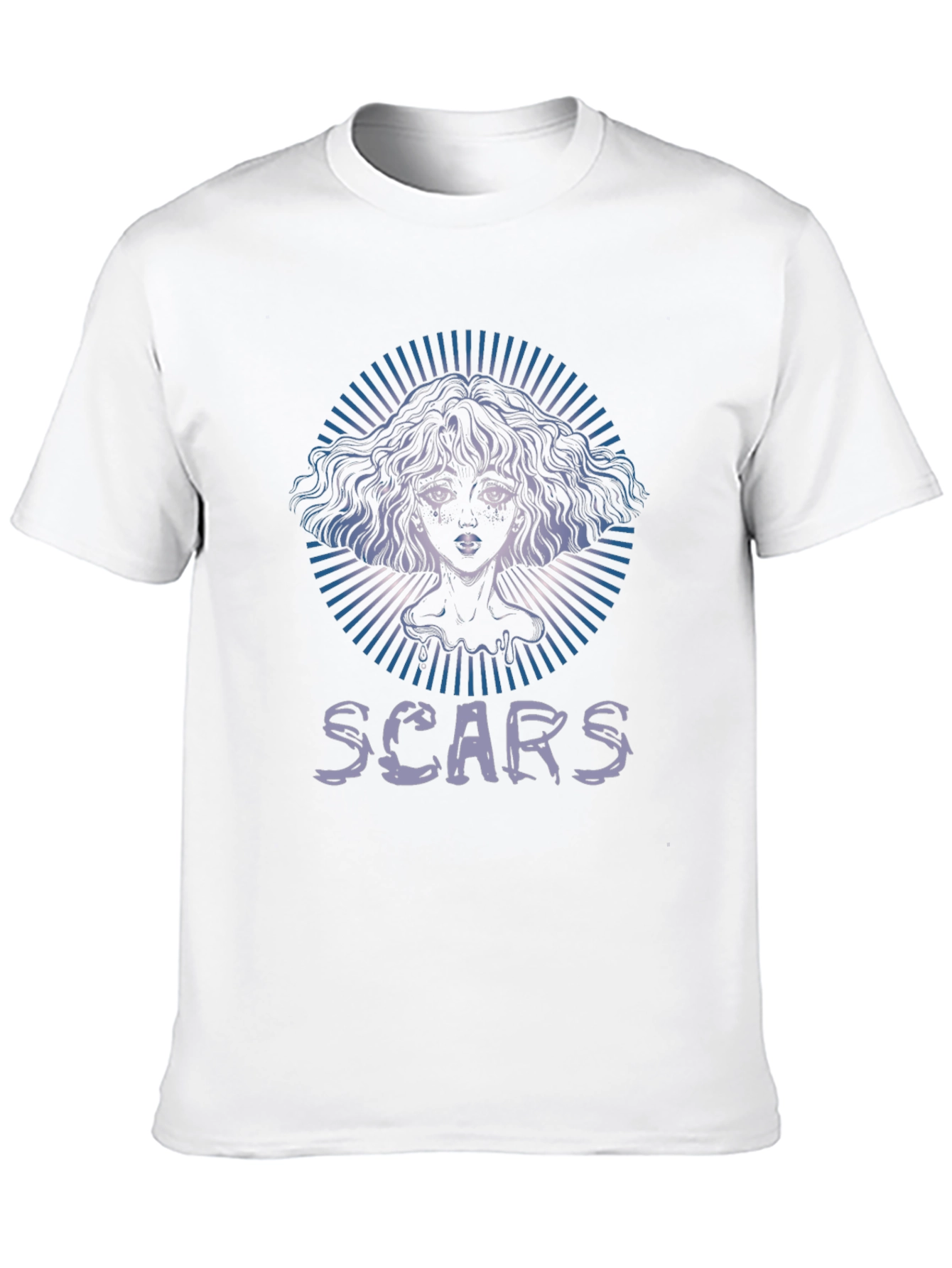 Scars Graphic Tee - Unisex Black Cotton Shirt