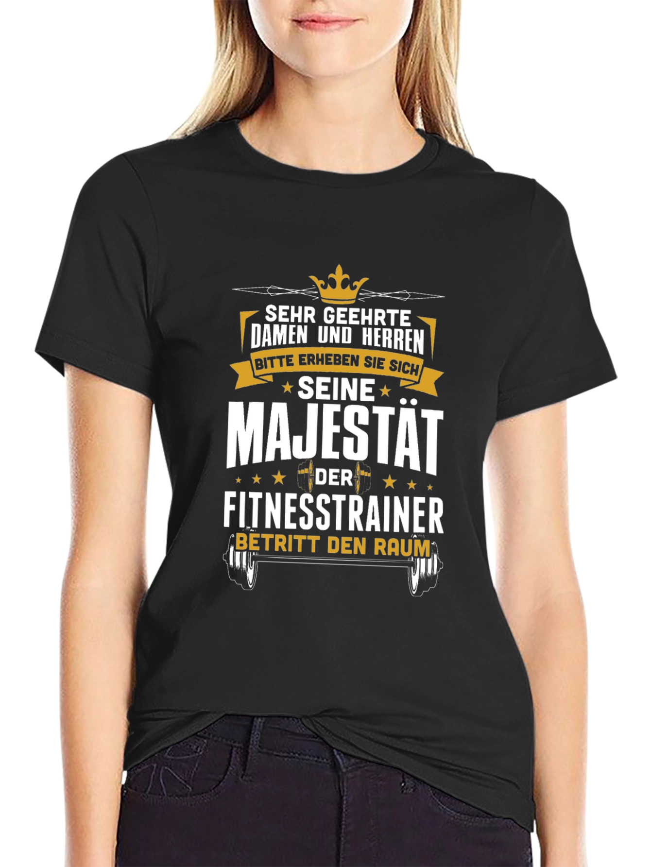 Fitness Trainer Majesty Graphic T-Shirt