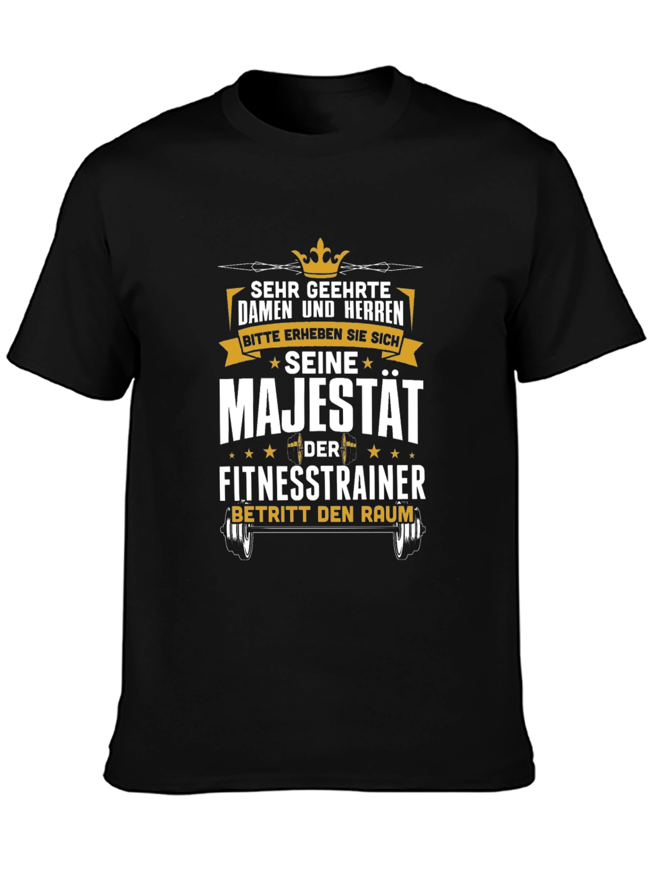 Fitness Trainer Majesty Graphic T-Shirt