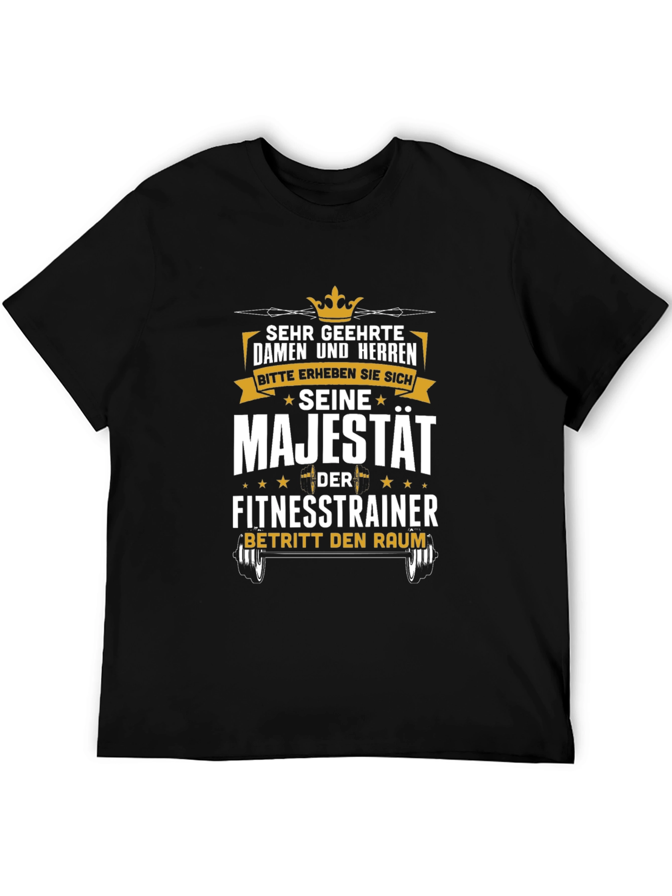 Fitness Trainer Majesty Graphic T-Shirt