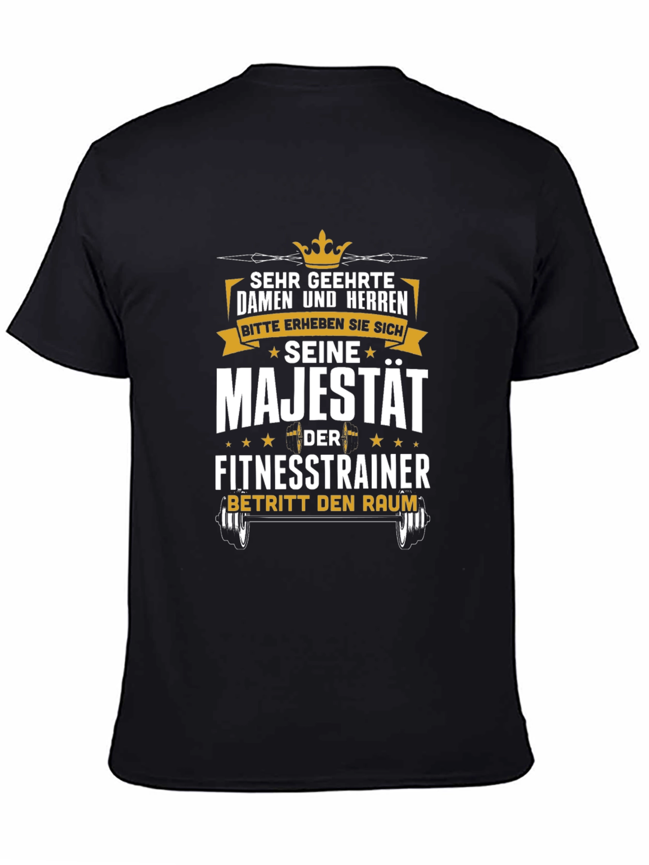 Fitness Trainer Majesty Graphic T-Shirt
