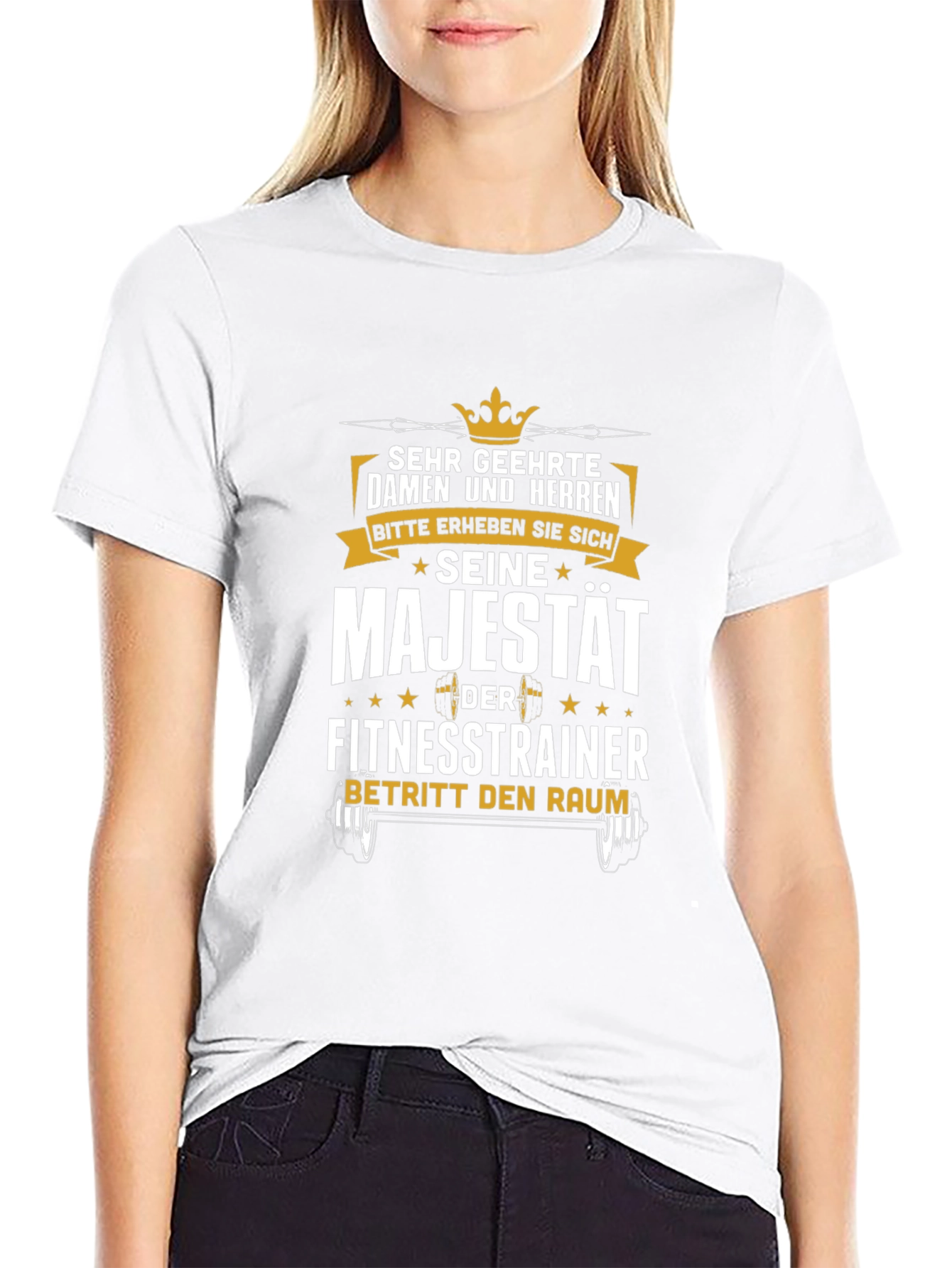 Fitness Trainer Majesty Graphic T-Shirt
