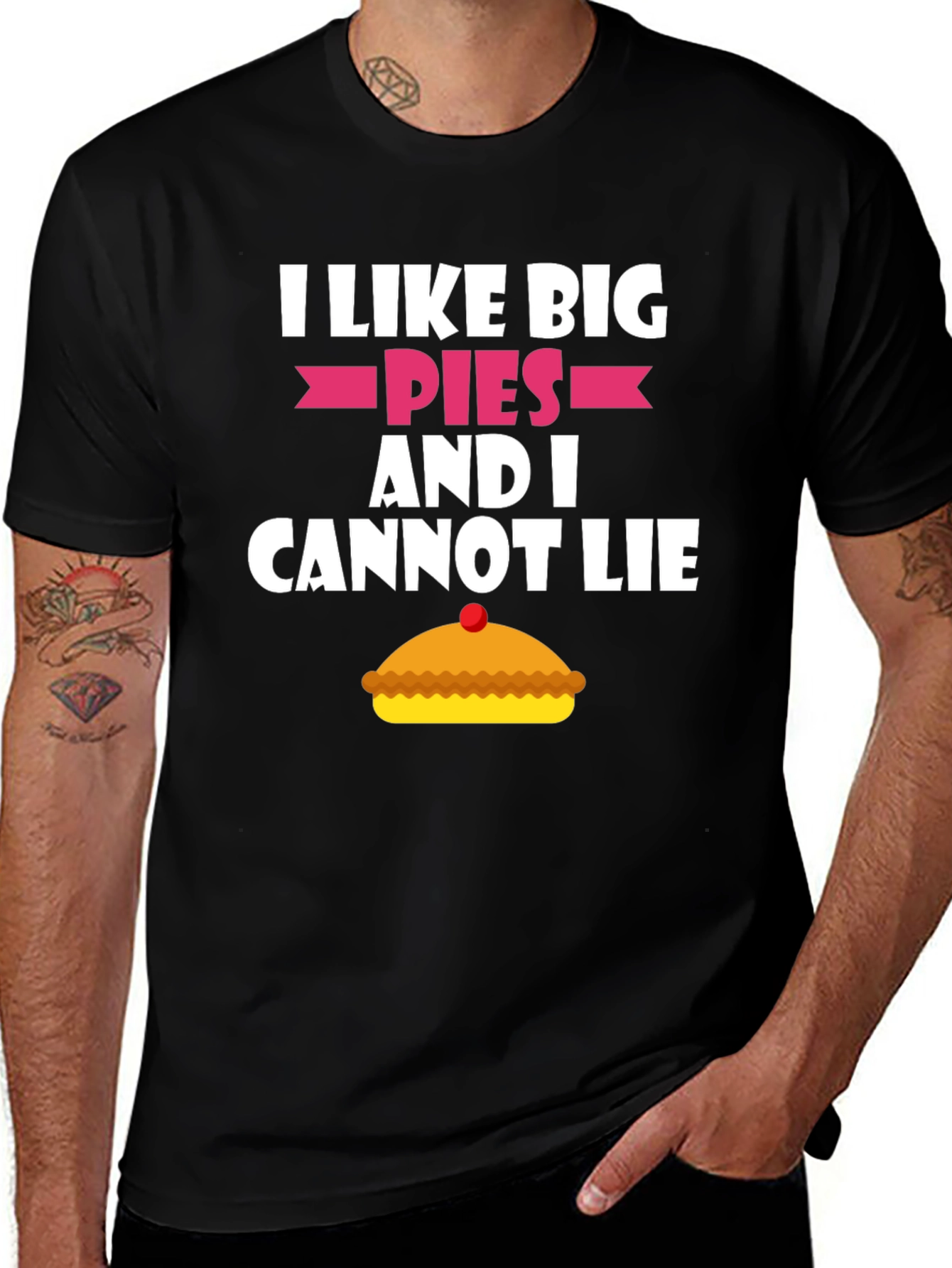 I Like Big Pies Funny Graphic T-Shirt