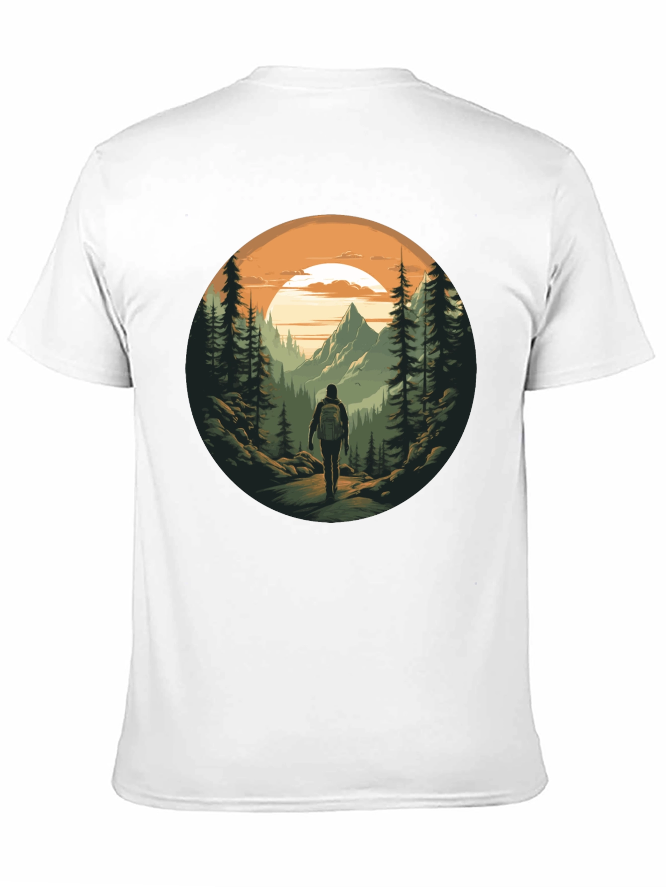 Mountain Hiker Graphic Tee - Adventure Awaits!