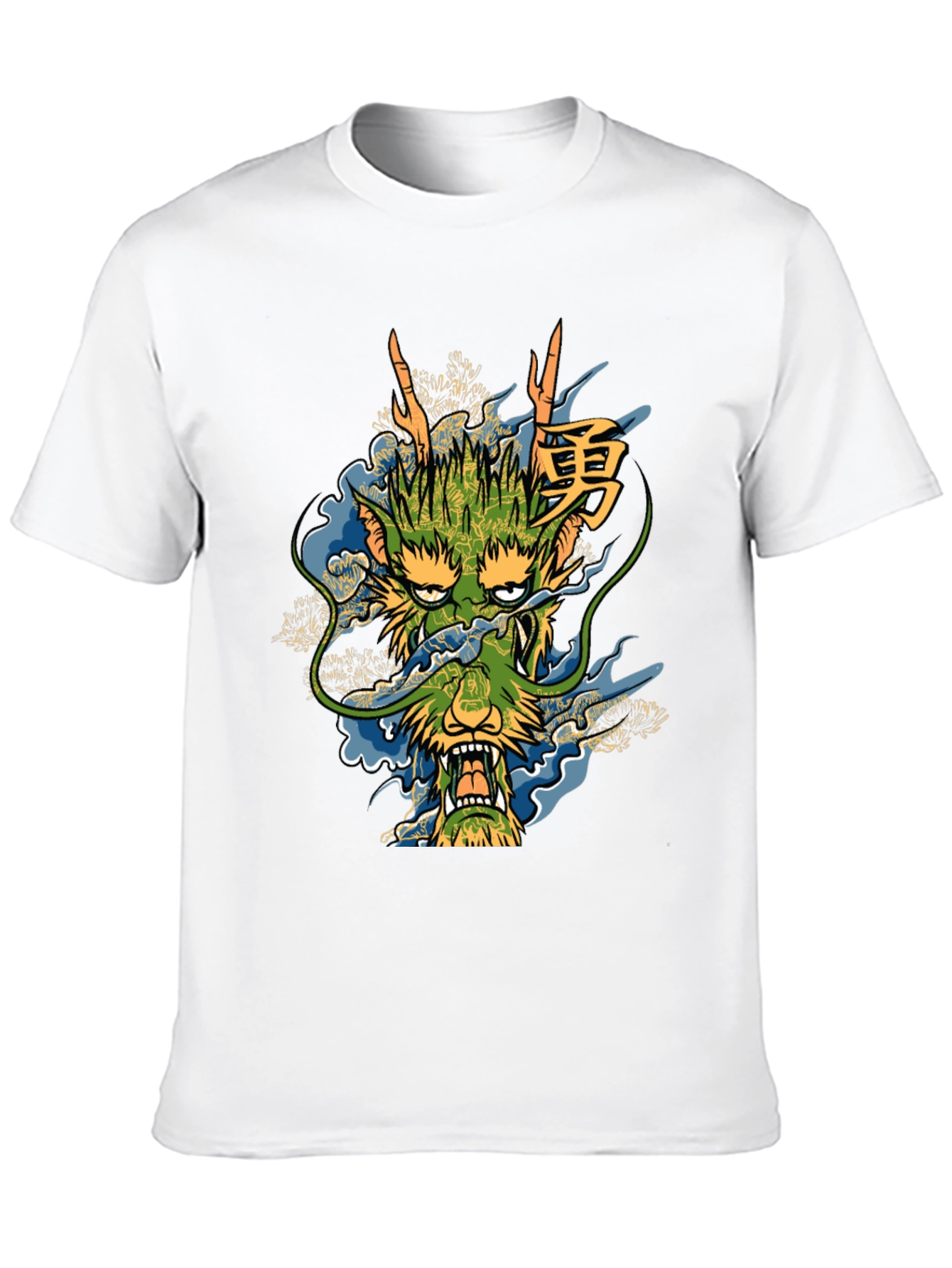 Dragon Graphic Tee - Unique Asian Style Design