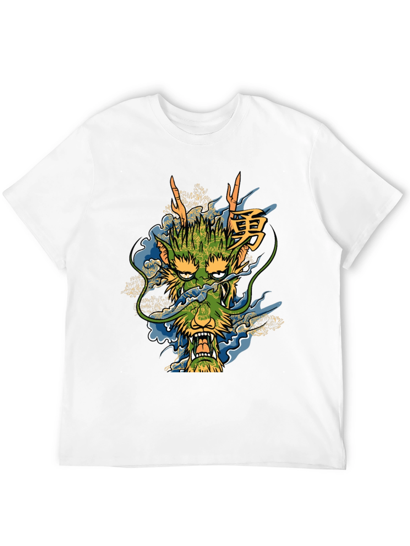 Dragon Graphic Tee - Unique Asian Style Design