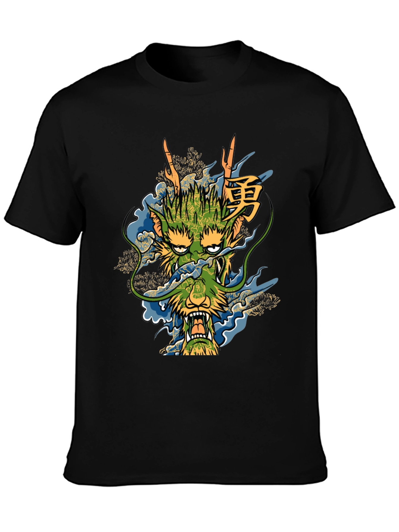 Dragon Graphic Tee - Unique Asian Style Design