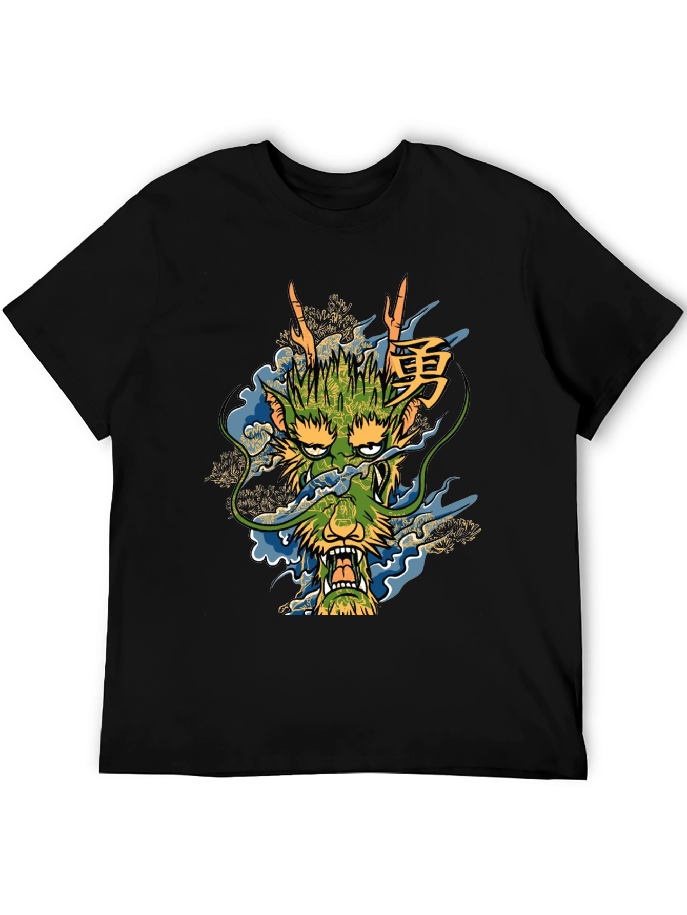 Dragon Graphic Tee - Unique Asian Style Design