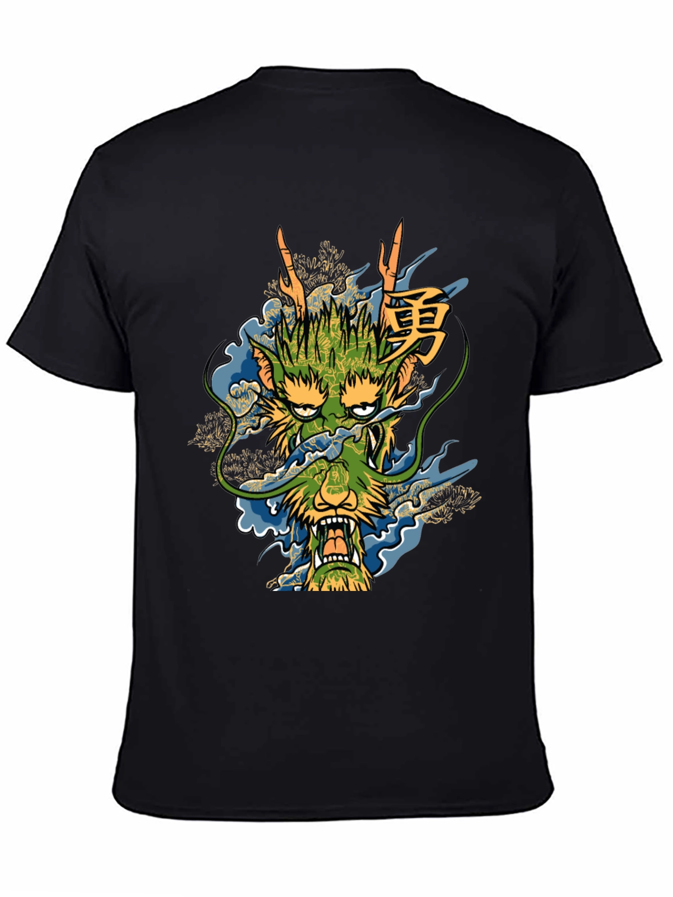 Dragon Graphic Tee - Unique Asian Style Design