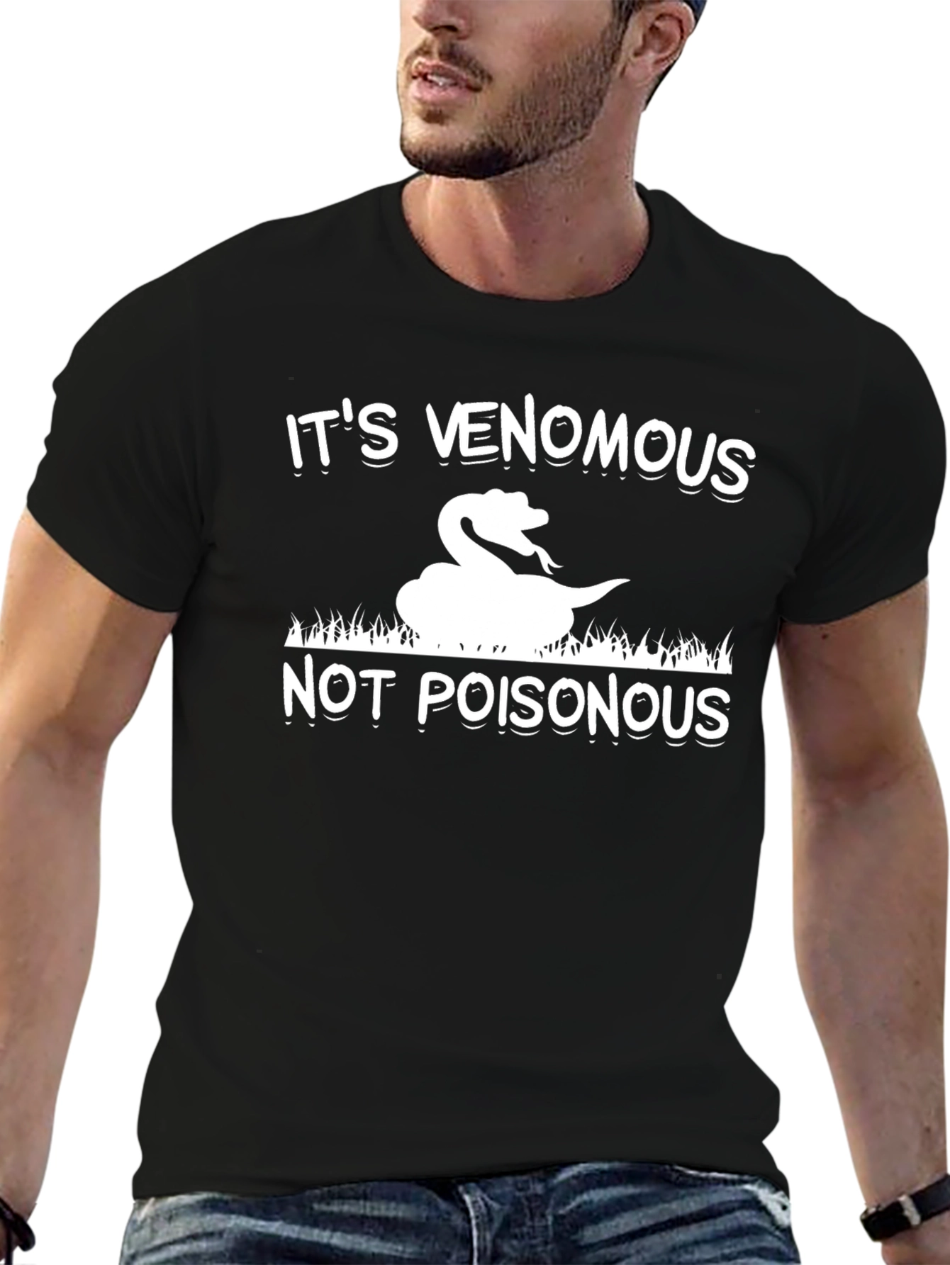 Venomous Snake T-Shirt - Funny Reptile Tee