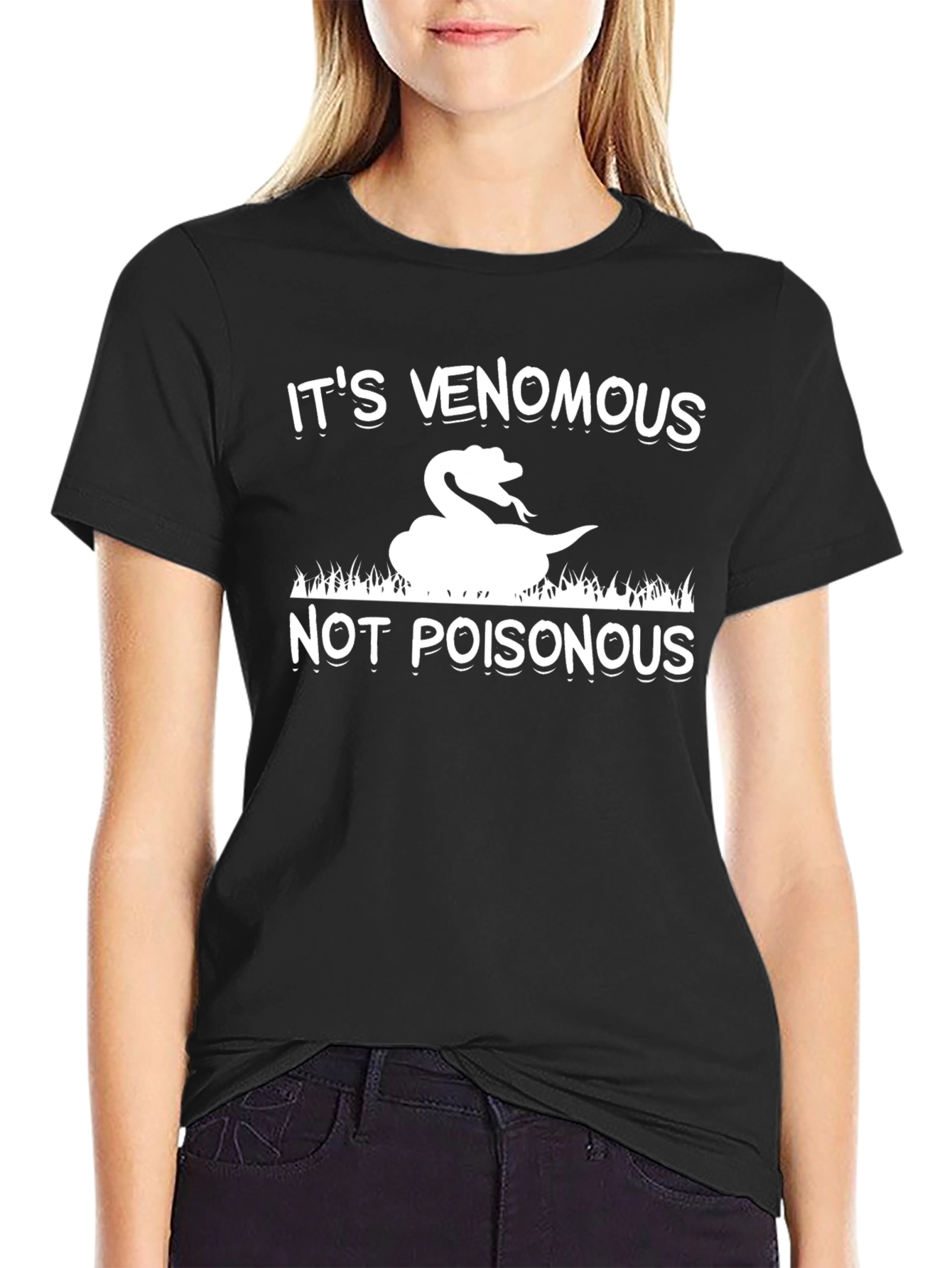 Venomous Snake T-Shirt - Funny Reptile Tee
