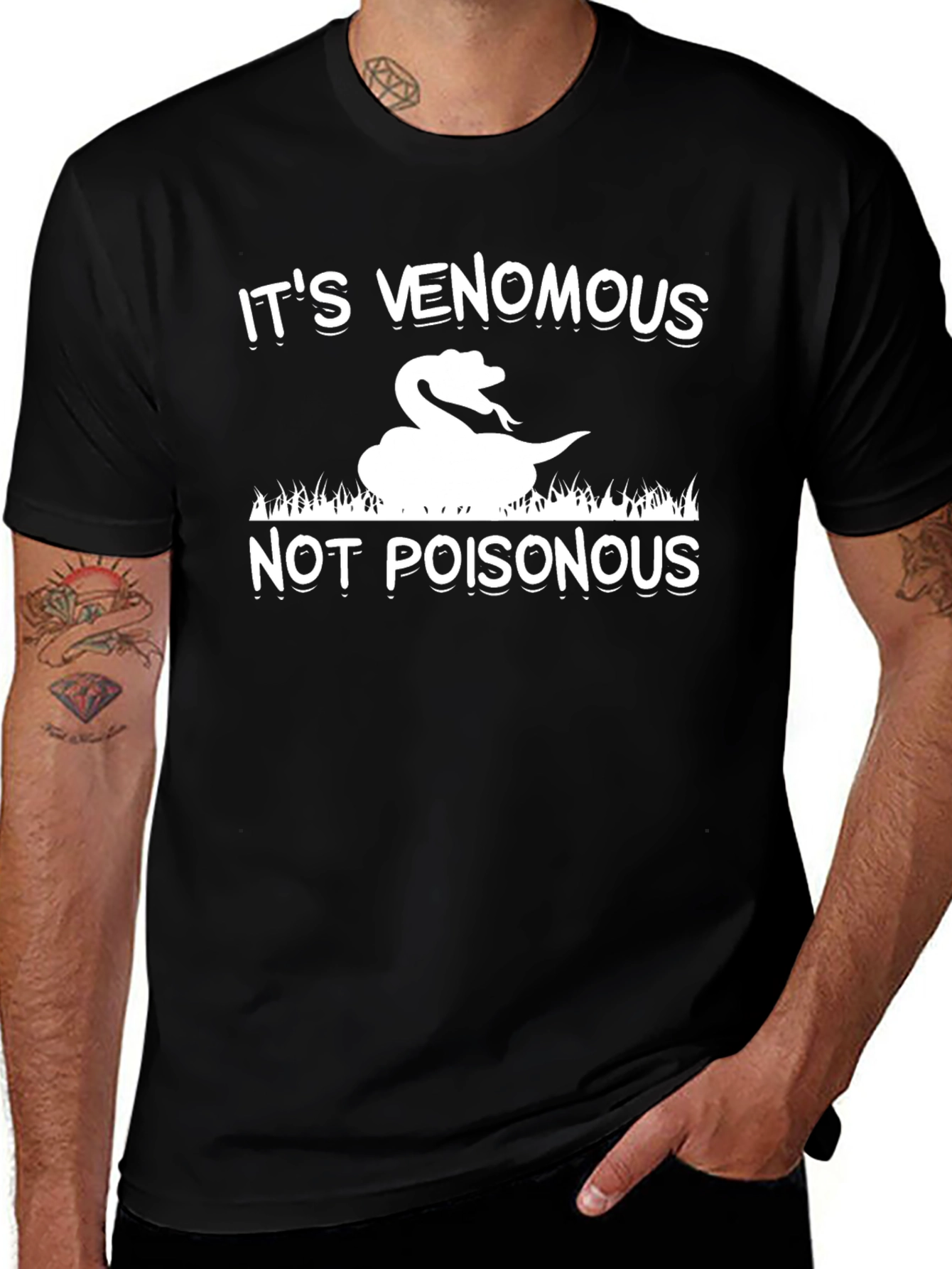 Venomous Snake T-Shirt - Funny Reptile Tee