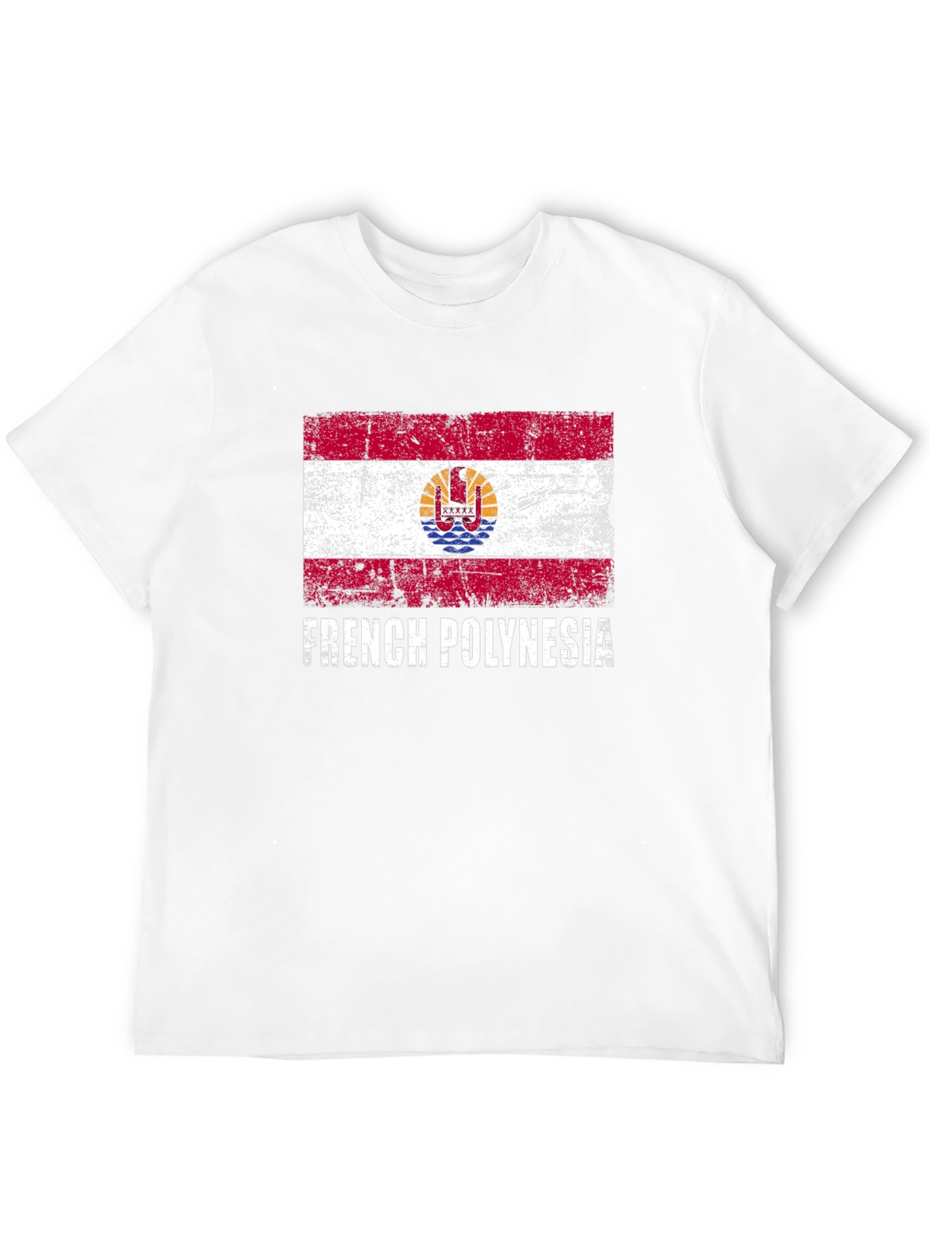 French Polynesia Flag Graphic Tee