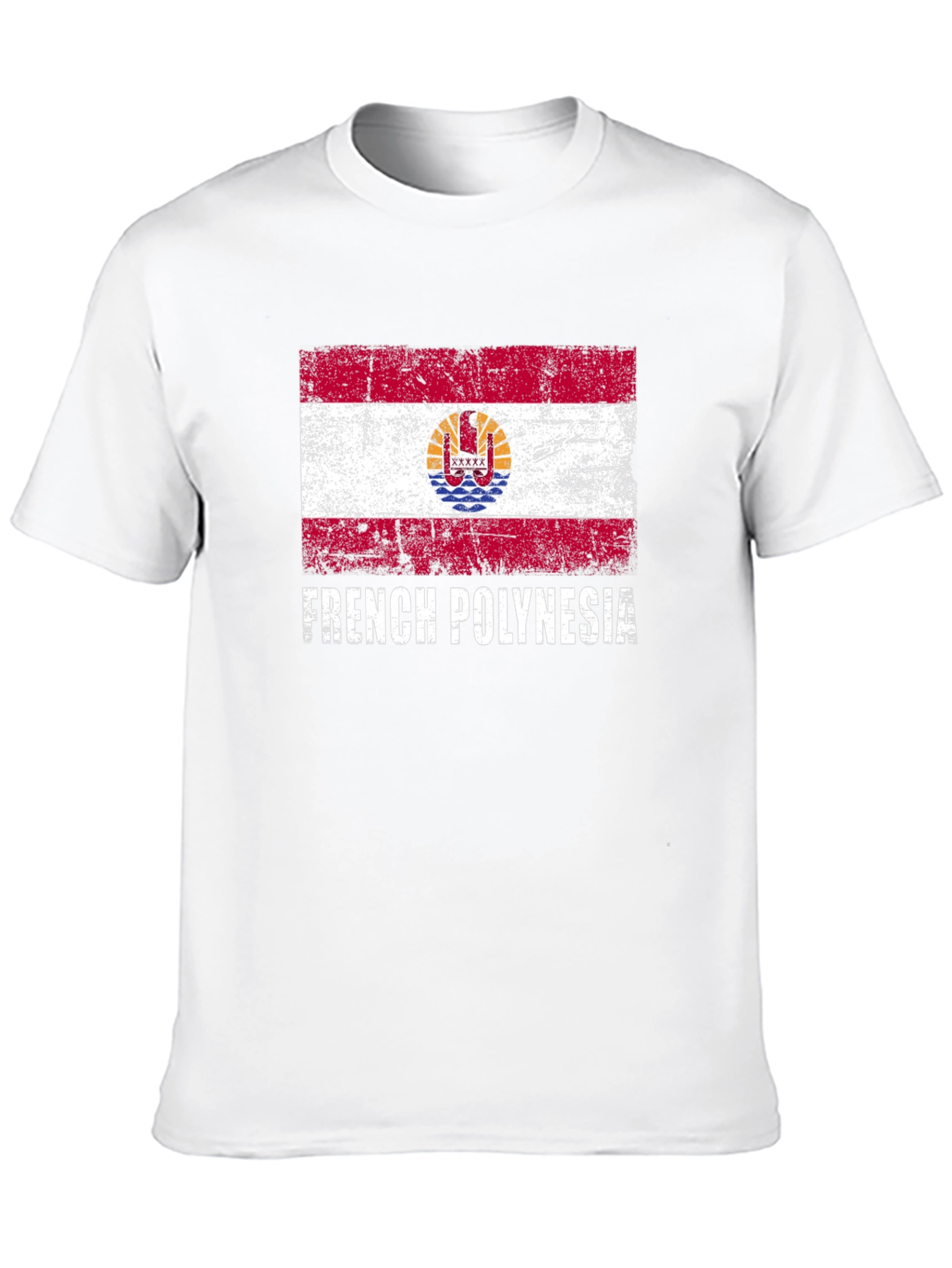 French Polynesia Flag Graphic Tee