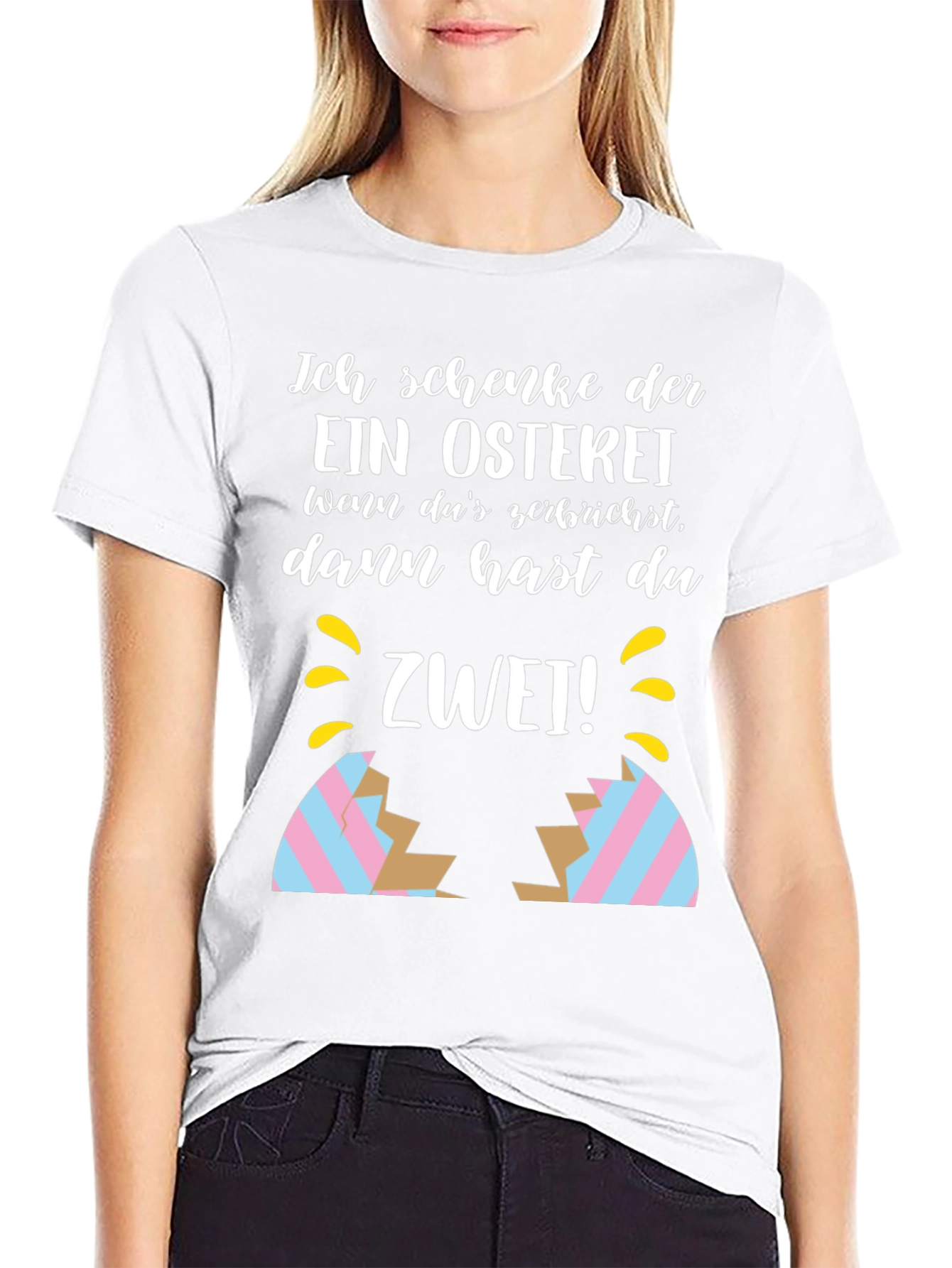 Easter Egg Cracking Humor T-Shirt