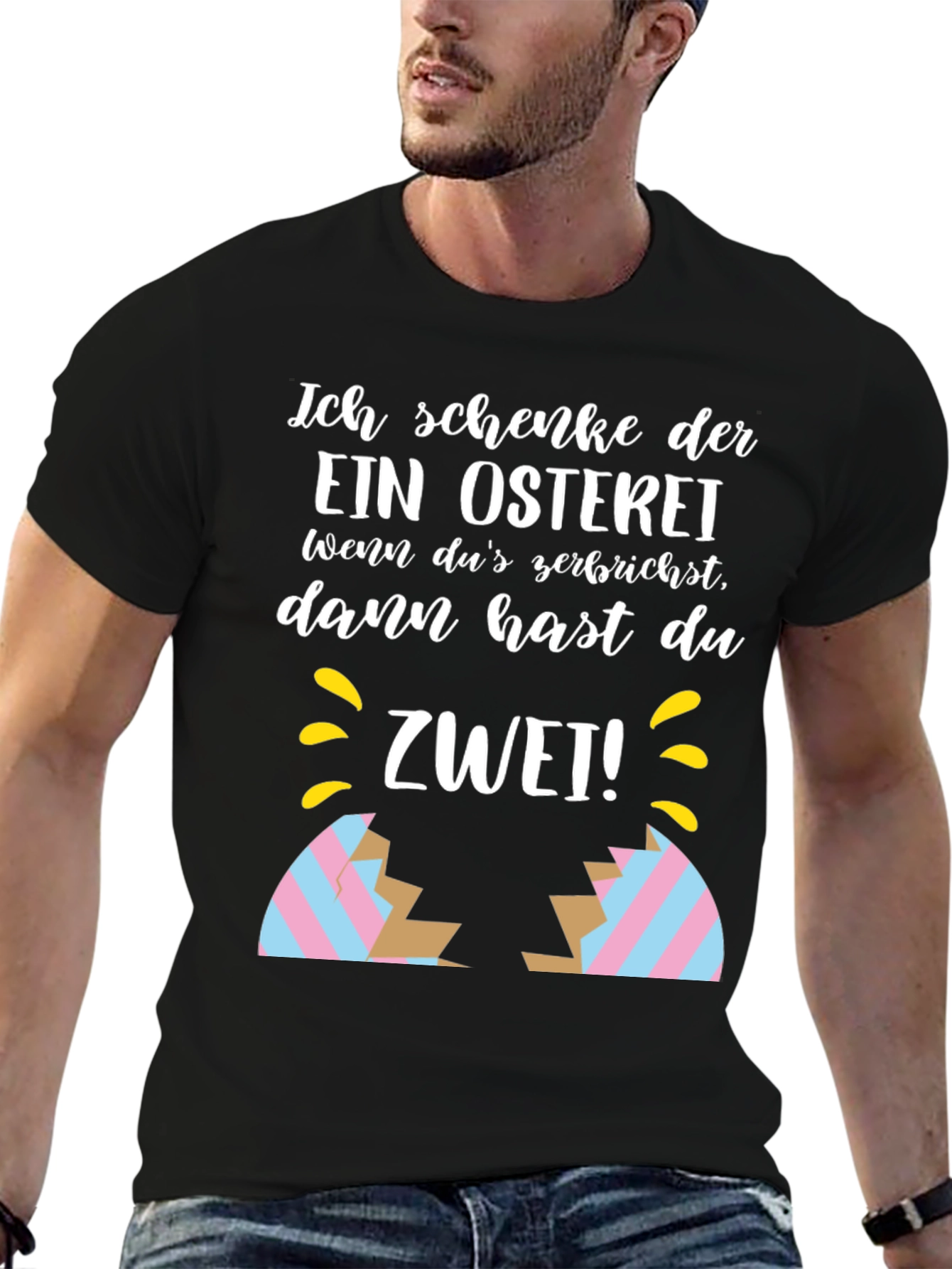 Easter Egg Cracking Humor T-Shirt