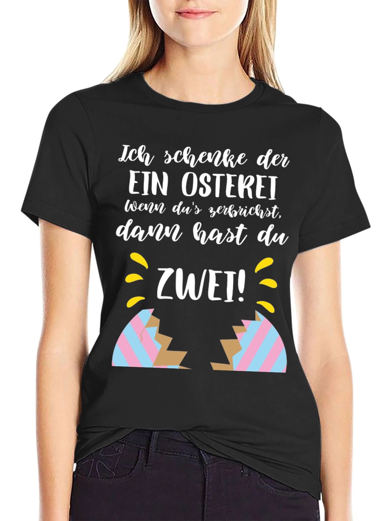 Easter Egg Cracking Humor T-Shirt